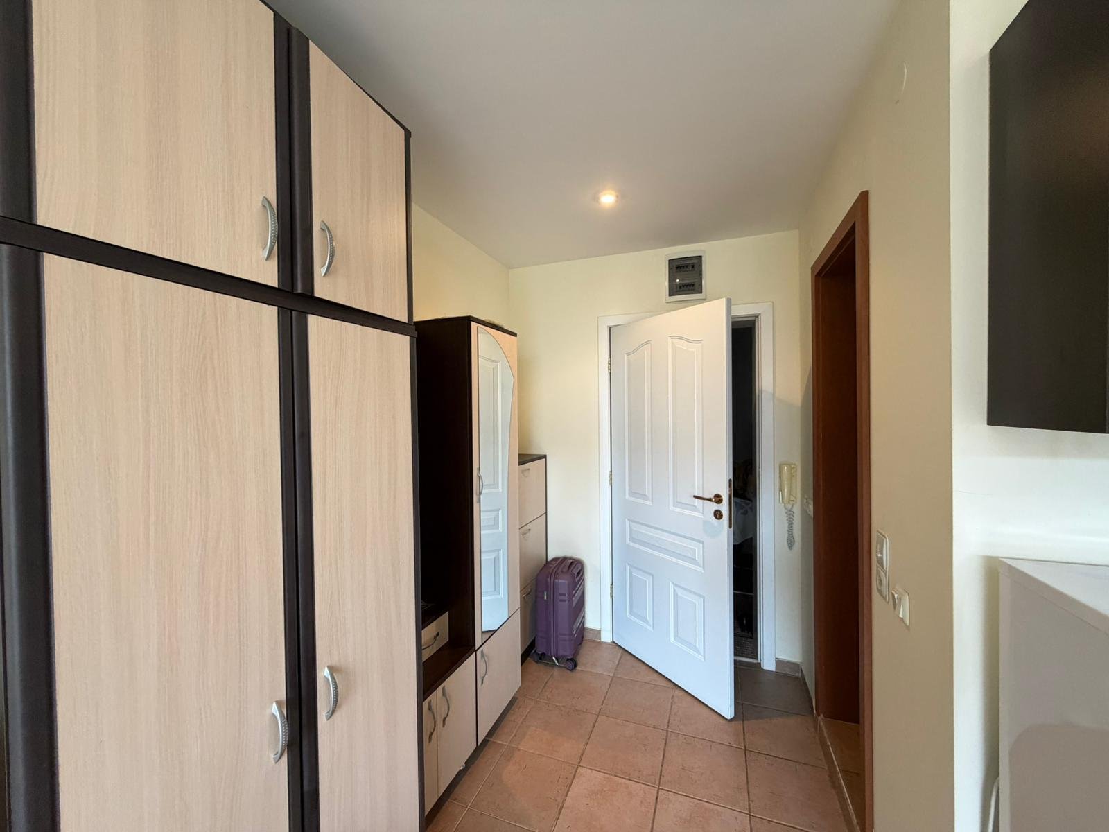 Studio with a view of the pool in the "Fort Noks" complex in Sunny Beach, Bulgaria