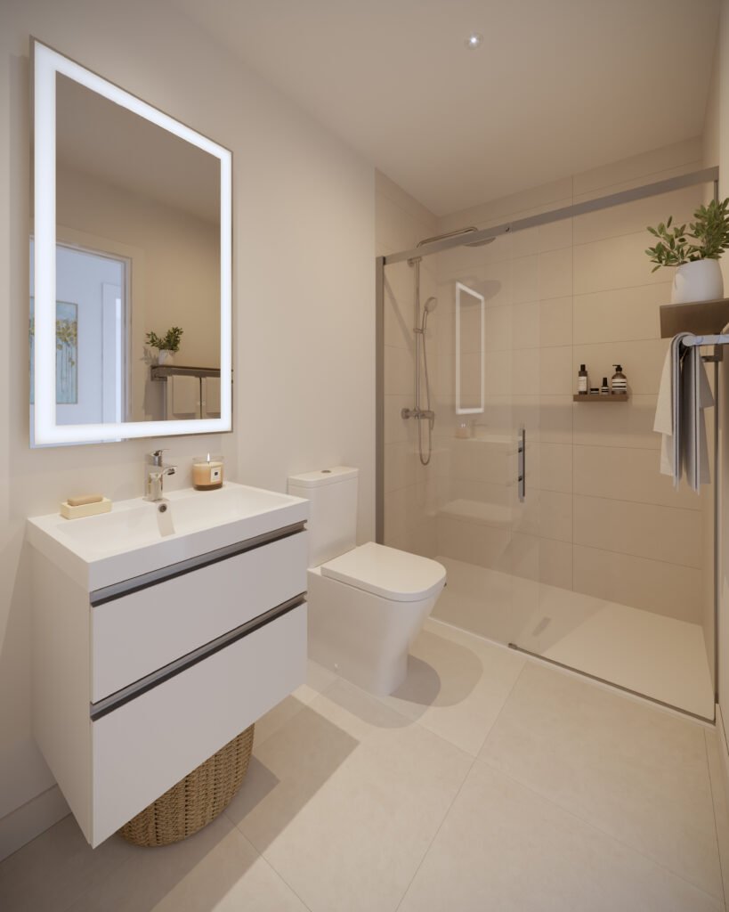 Modern townhouses, sea views and private gardens, Algarrobo