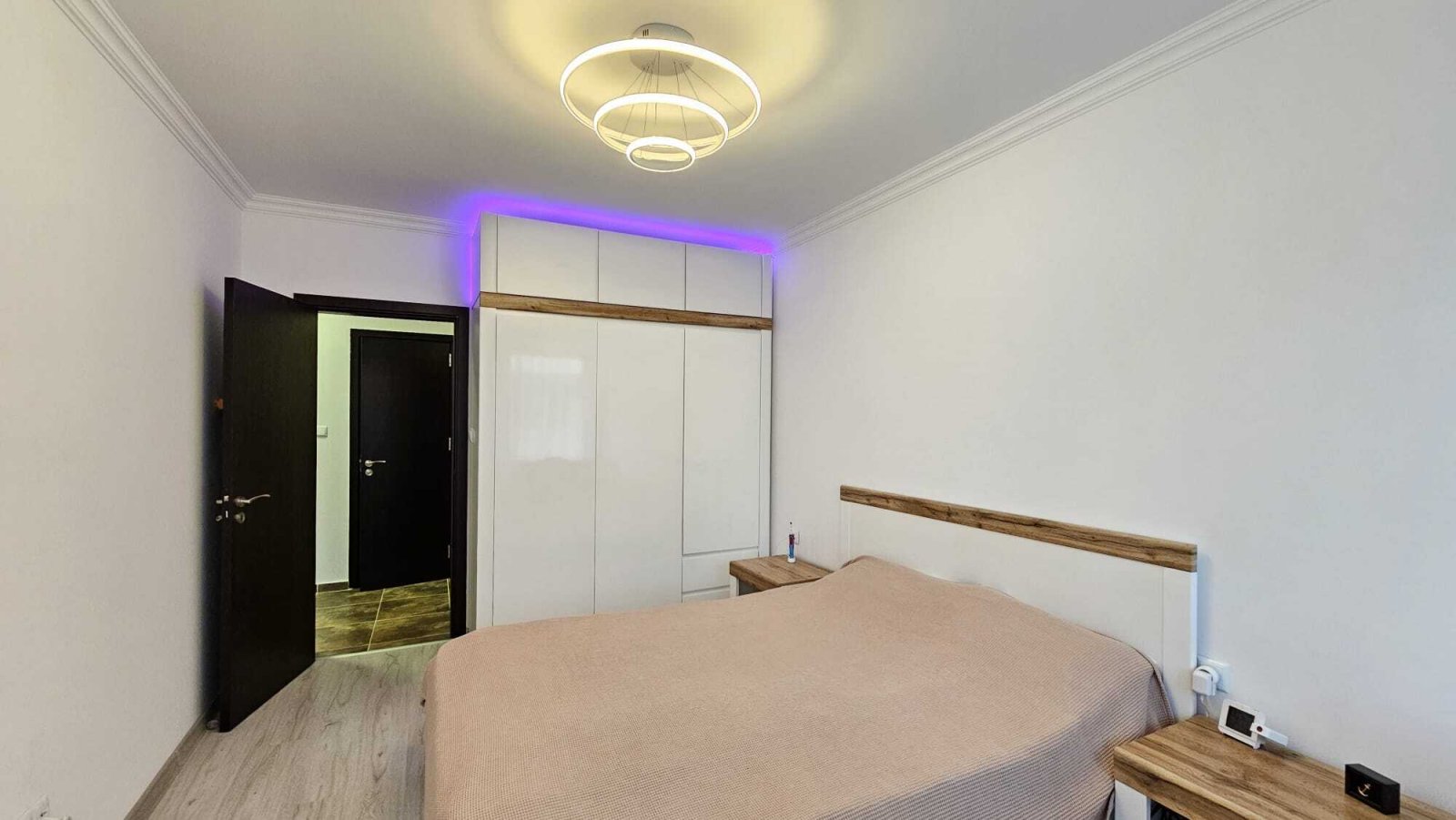 2-room unfurnished apartment with sea view in Etara 4, Sveti Vlas, Bulgaria