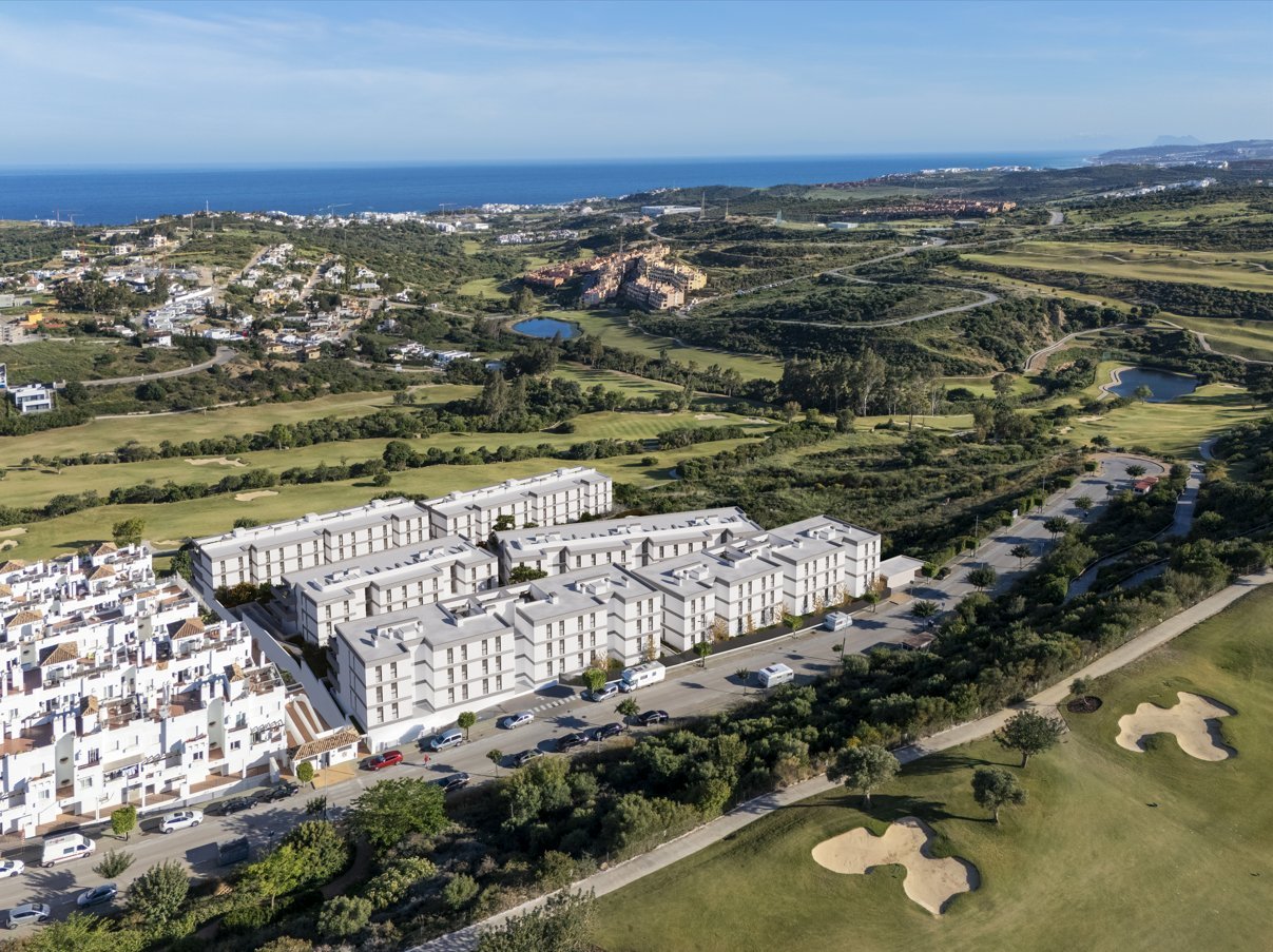 Moderne Apartments mit Meerblick, 3 km vom Strand entfernt, Estepona