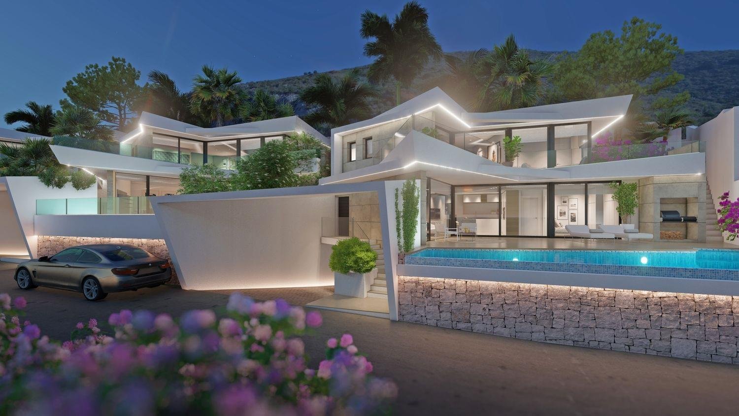 Exclusive villas, 3 km from the sea, private pool, Marbella
