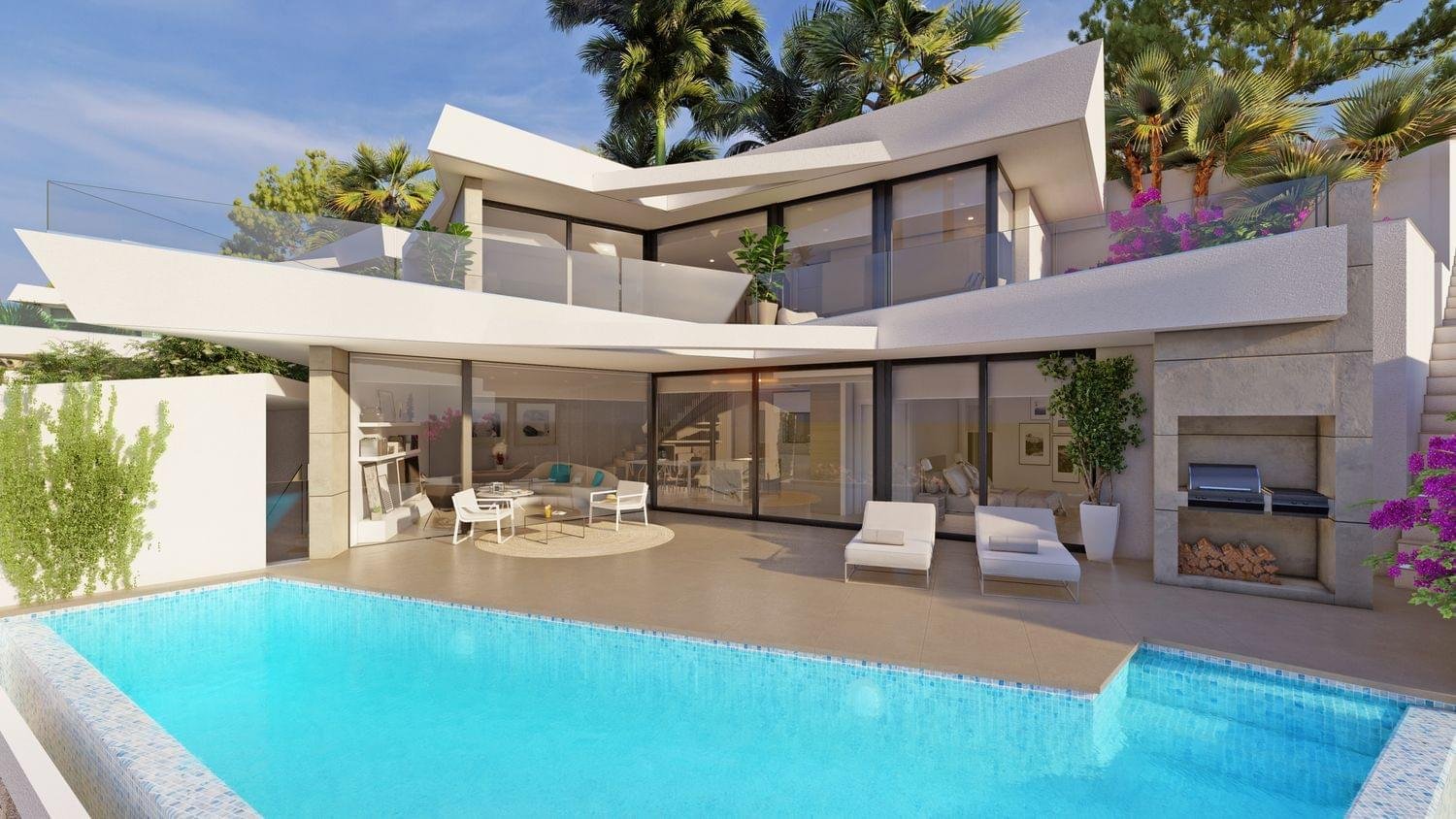 Exclusive villas, 3 km from the sea, private pool, Marbella