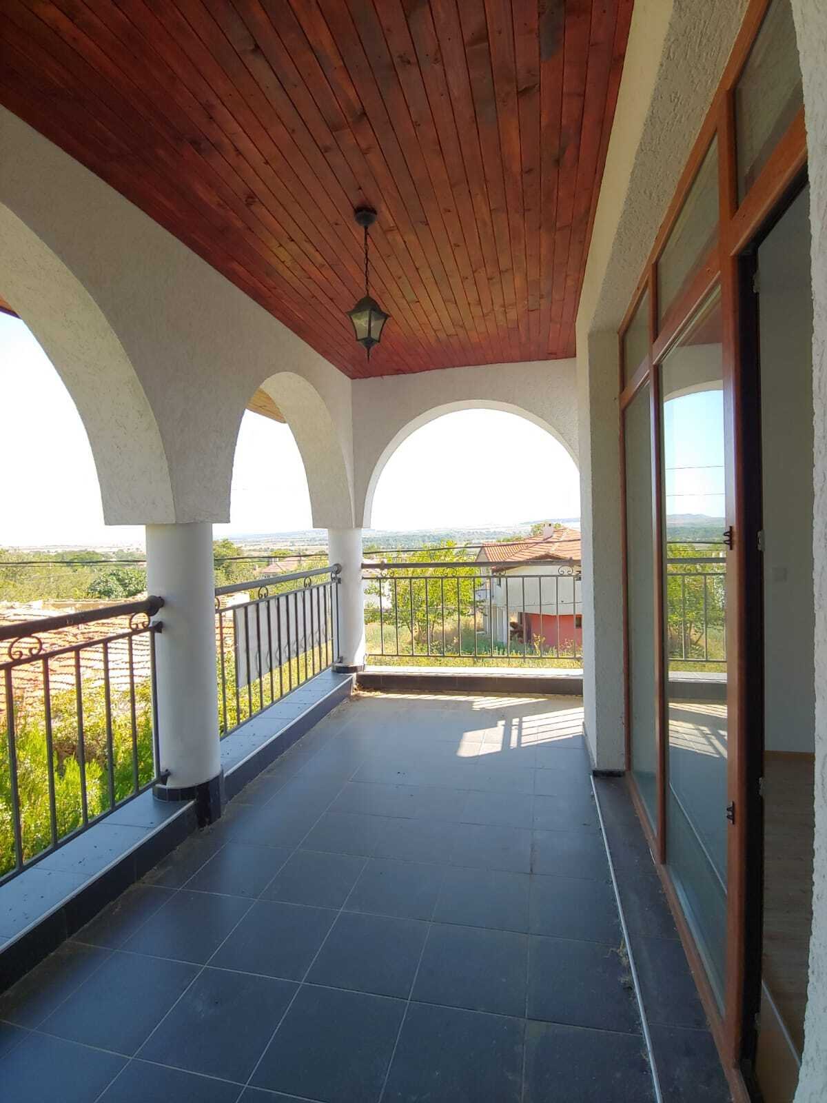 Beautiful single-family house with a slight sea view in Goritsa, Burgas region, Bulgaria