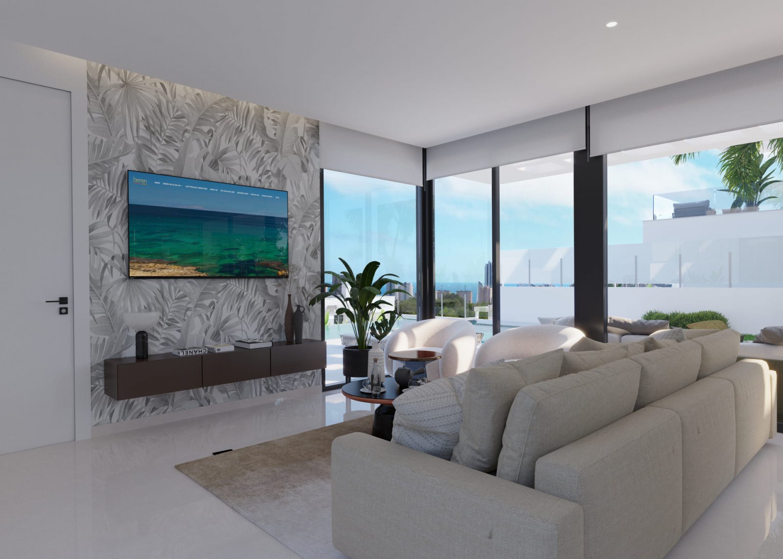 Exclusive villas 3 km from the sea with private pools, Finestrat