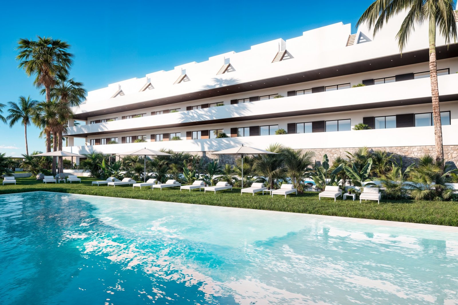 Exklusive Apartments und Penthäuser, Meerblick, Golf Bahía