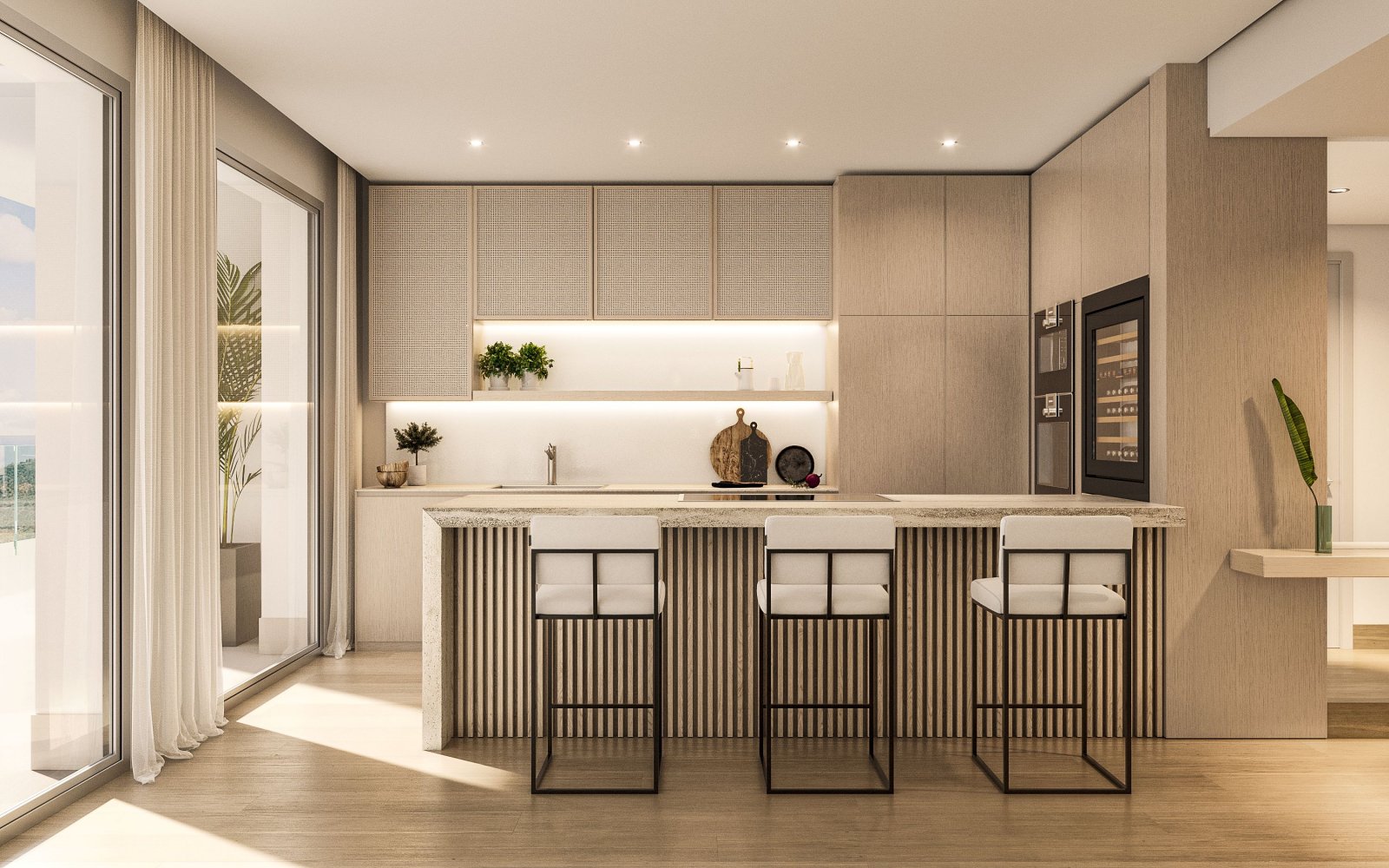 Exclusive penthouse, private terrace and sea views, Ojén