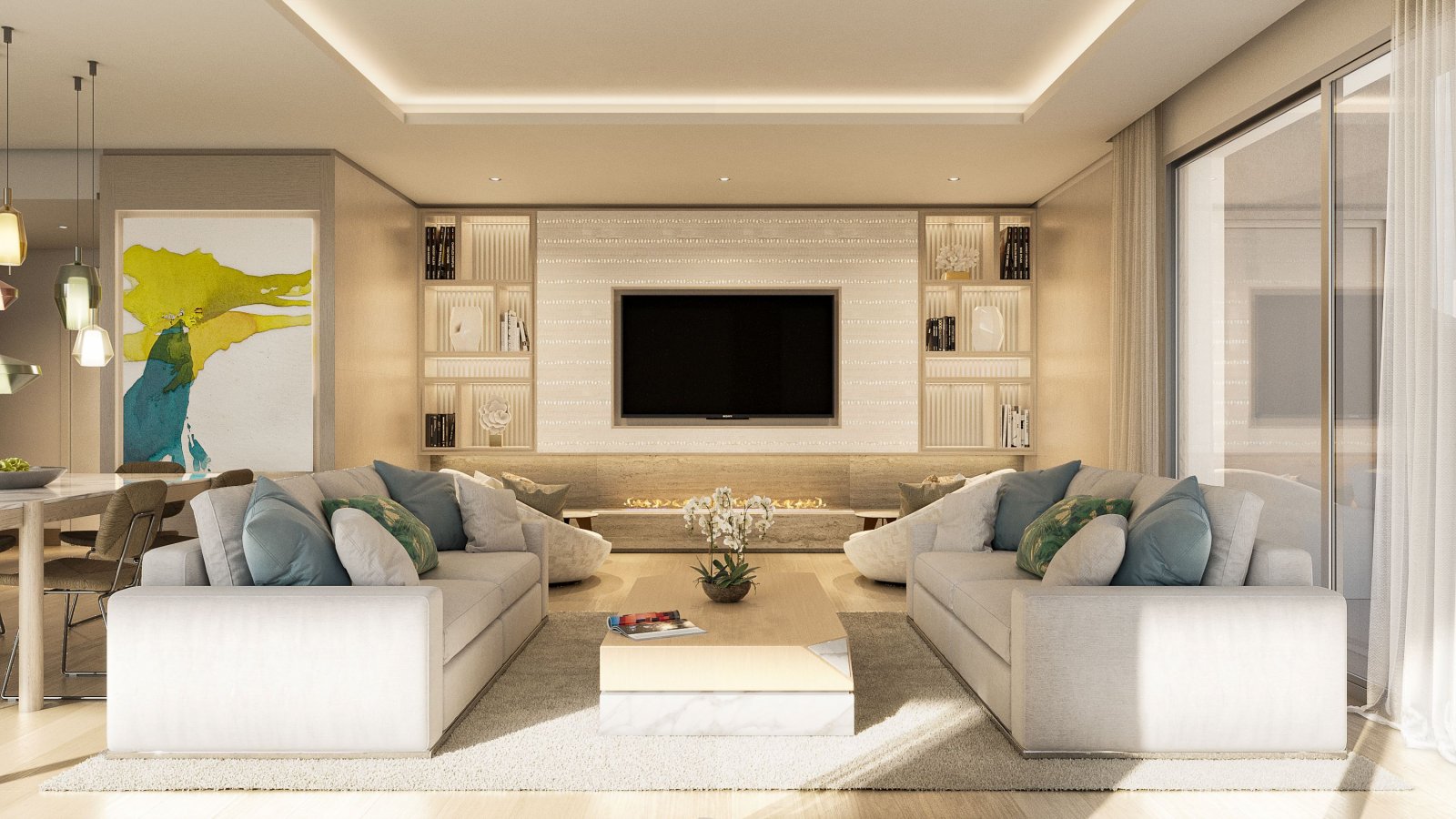 Exclusive penthouse, private terrace and sea views, Ojén