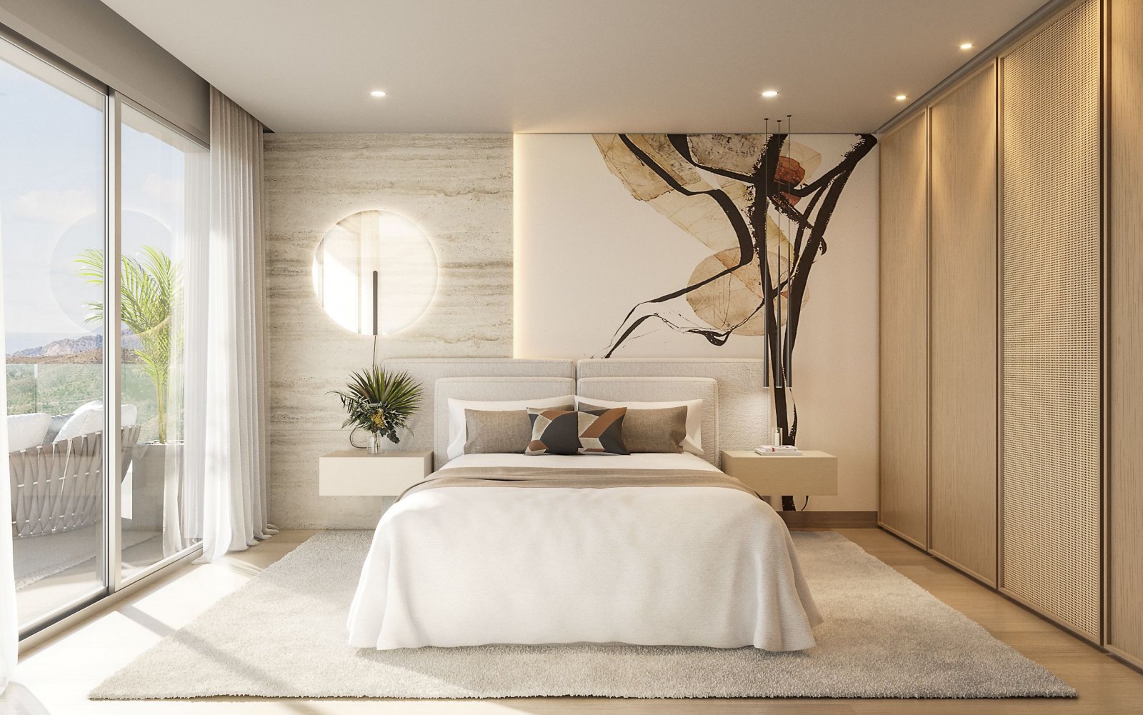 Exclusive penthouse, private terrace and sea views, Ojén