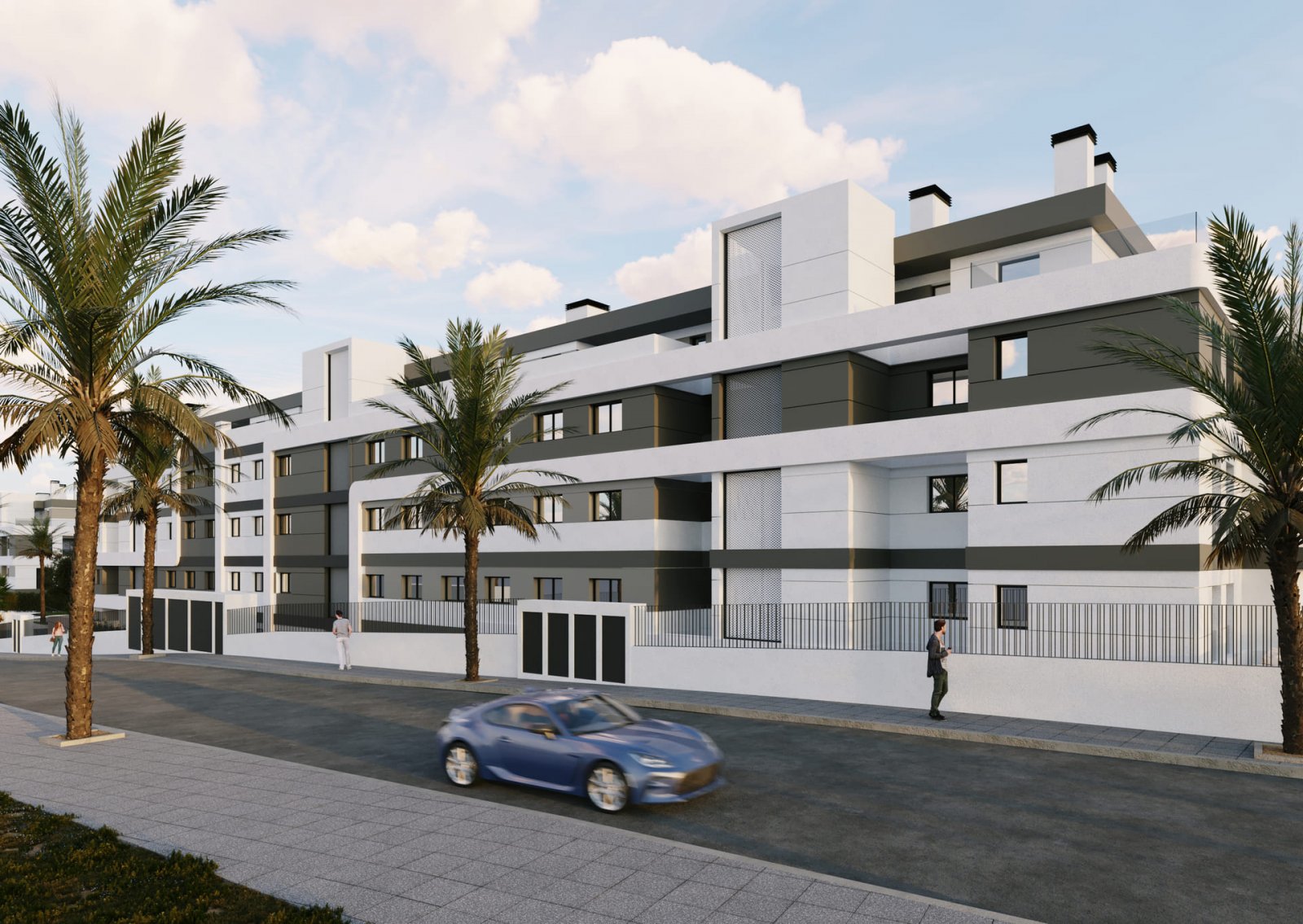 Moderne Apartments mit Meer- und Poolblick, Mutxamel