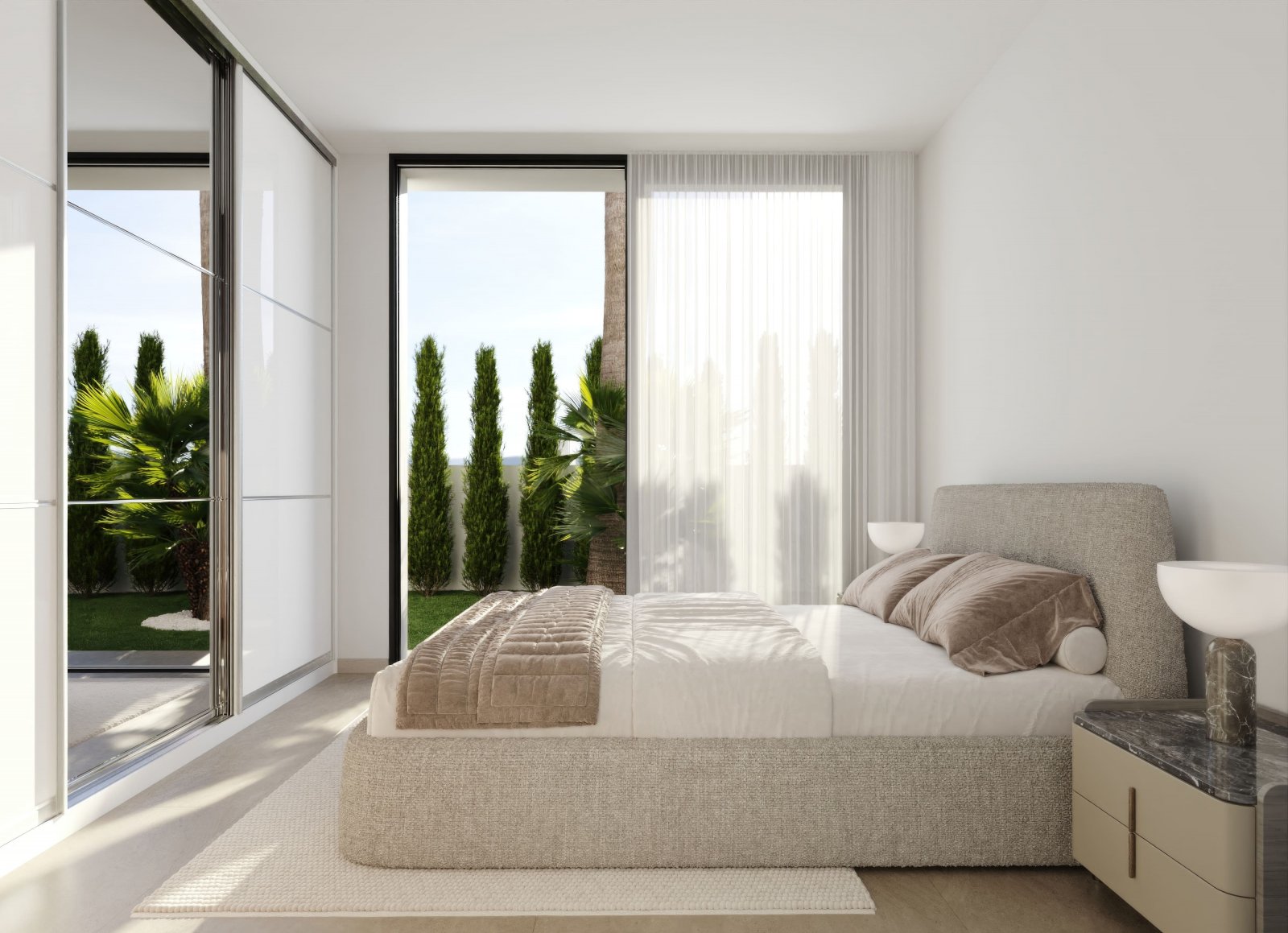 Exclusive villas with pool and garden 3 km from the sea, Finestrat