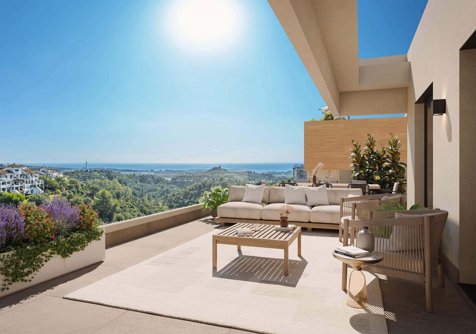 Exclusive apartments, pool, and gardens, Málaga