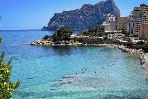 Luxusapartment mit Terrassen und Meerblick direkt am Strand von Calpe