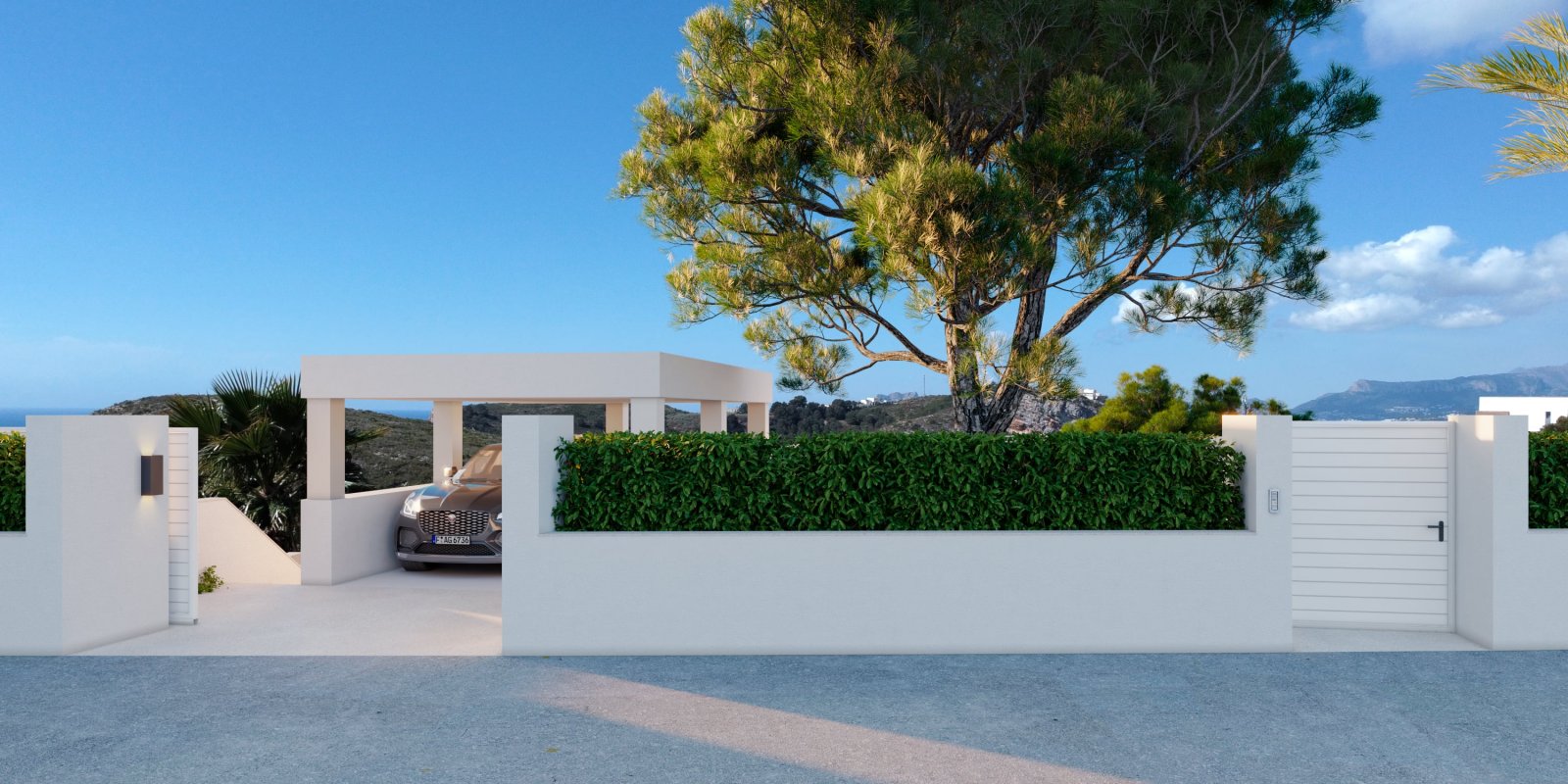 Luxury villa with sea views and private pool, Cumbre del Sol