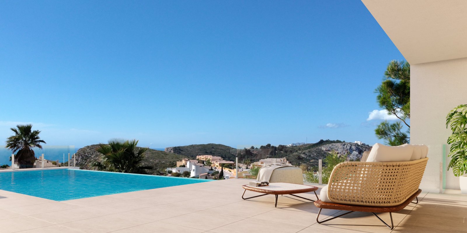 Luxury villa with sea views and private pool, Cumbre del Sol