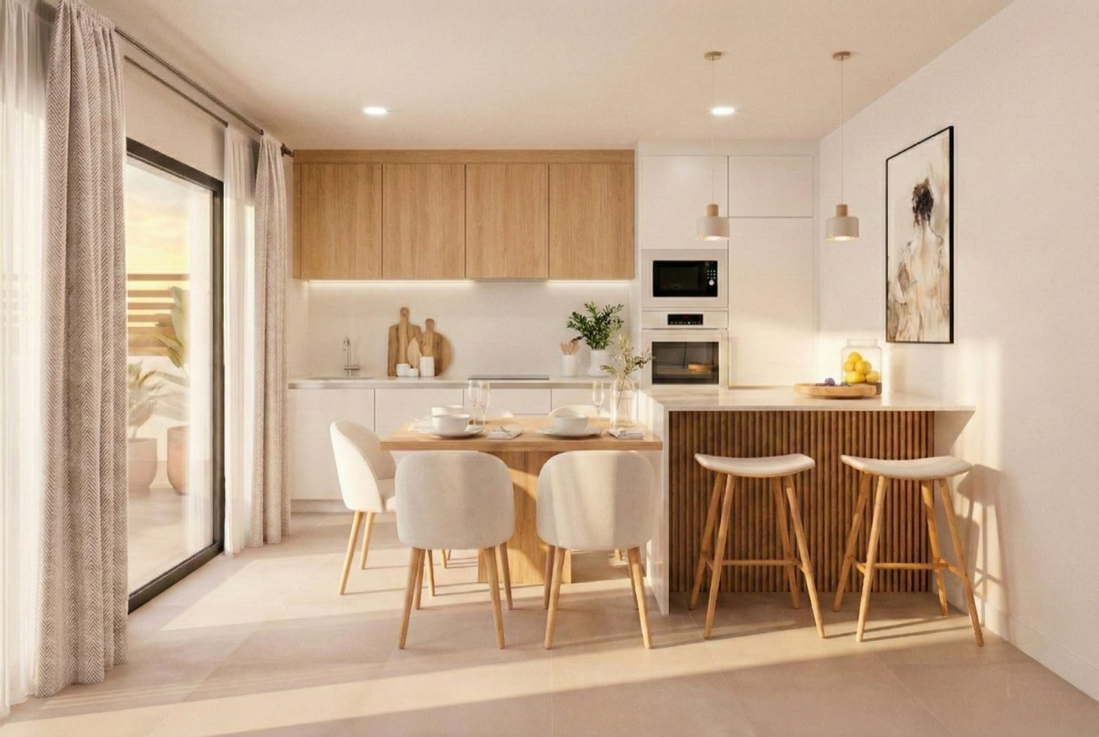 Exclusive detached houses, private gardens and swimming pool, Mazarrón