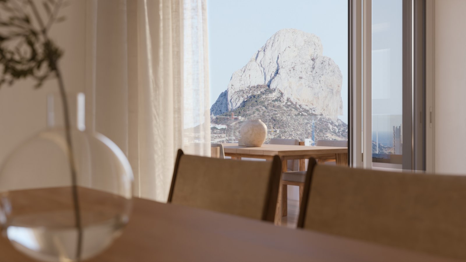 Exklusive Apartments mit Meerblick, 450 m vom Strand entfernt, Calpe