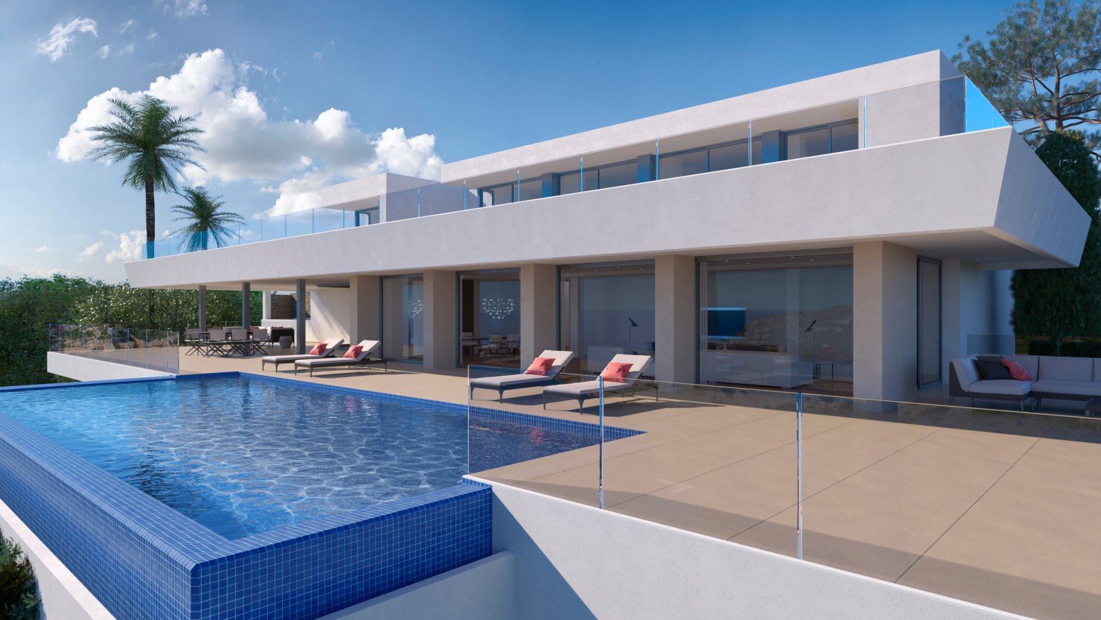 Luxury villa, sea views and private pool, Cumbre del Sol