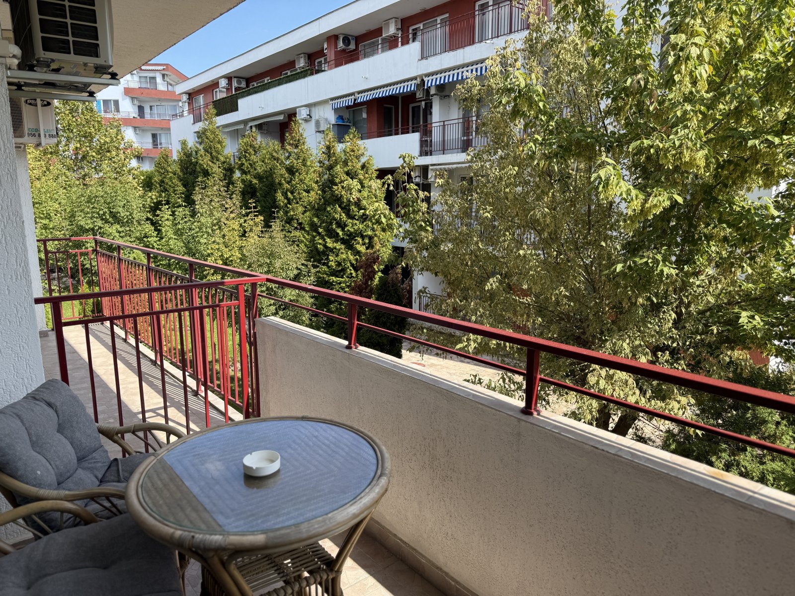 Modernly furnished 2-room apartment in Privilege Fort Elenite, Bulgaria