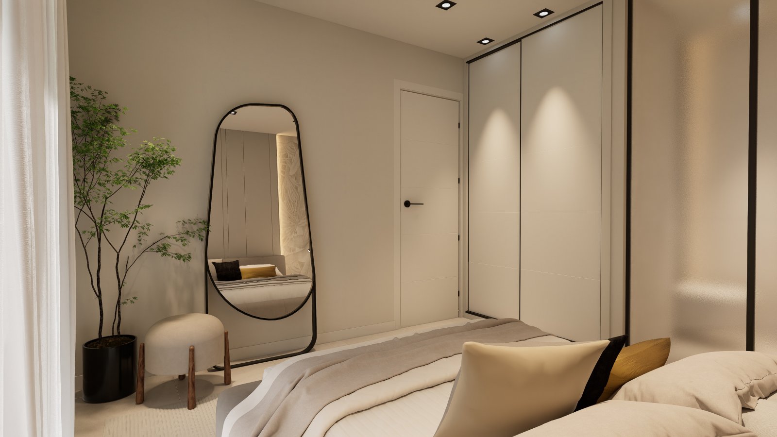 Elegant bungalow, 1.7 km from the sea with swimming pool, Pilar de la Horadada