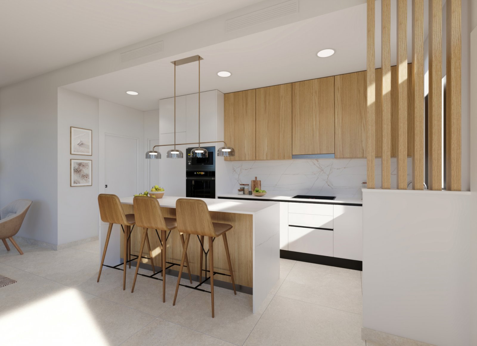 Luxury detached homes, private pool by the golf course, Hacienda El Álamo