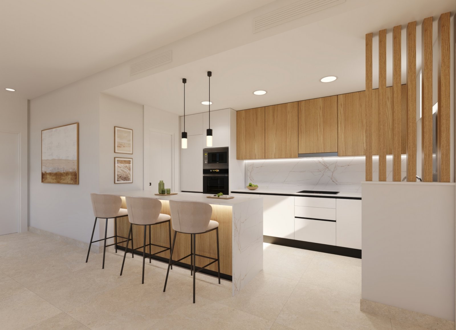 Luxury detached homes, private pool by the golf course, Hacienda El Álamo
