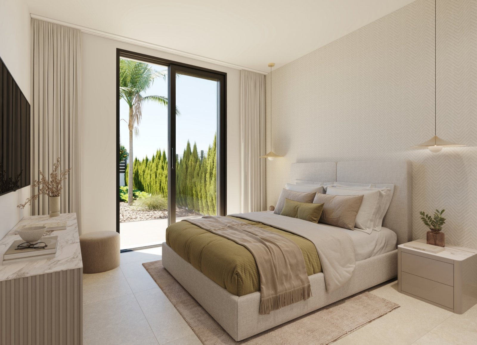 Luxury detached homes, private pool by the golf course, Hacienda El Álamo