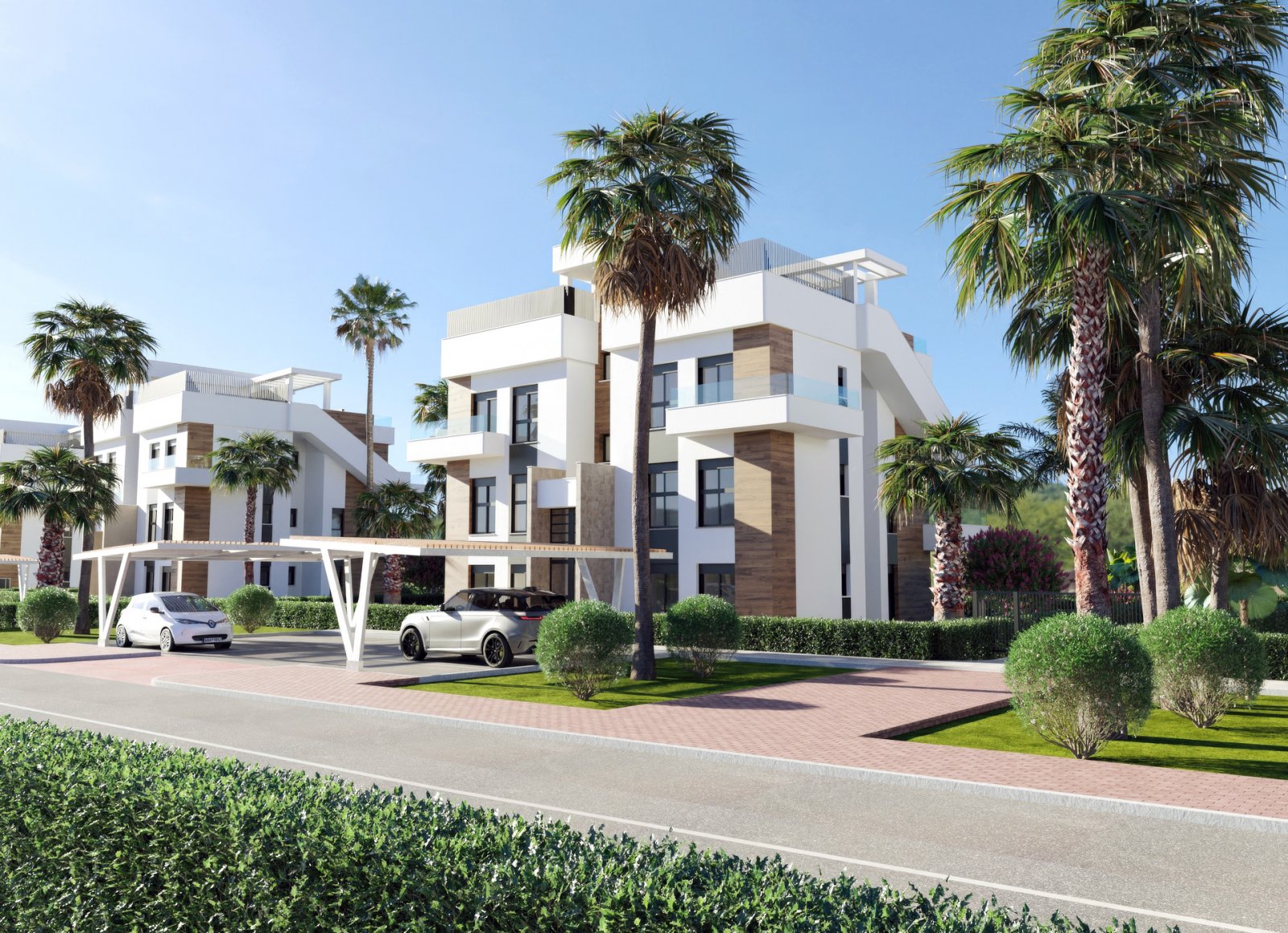 Modern apartments 1 km from golf and 18 km from the airport, Fuente Alamo
