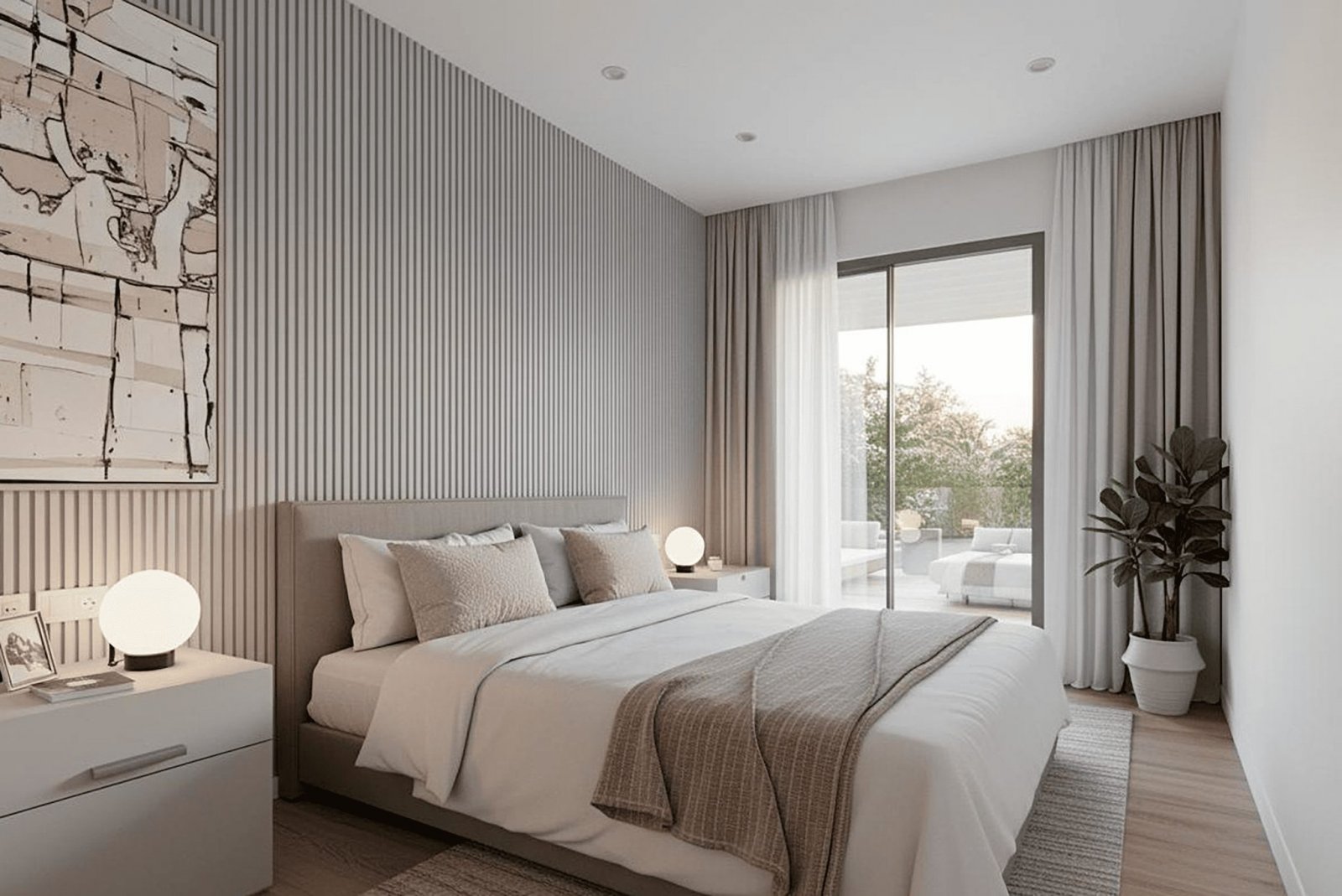 Modern apartments, 700 m from the beach with sea views, Los Alcázares