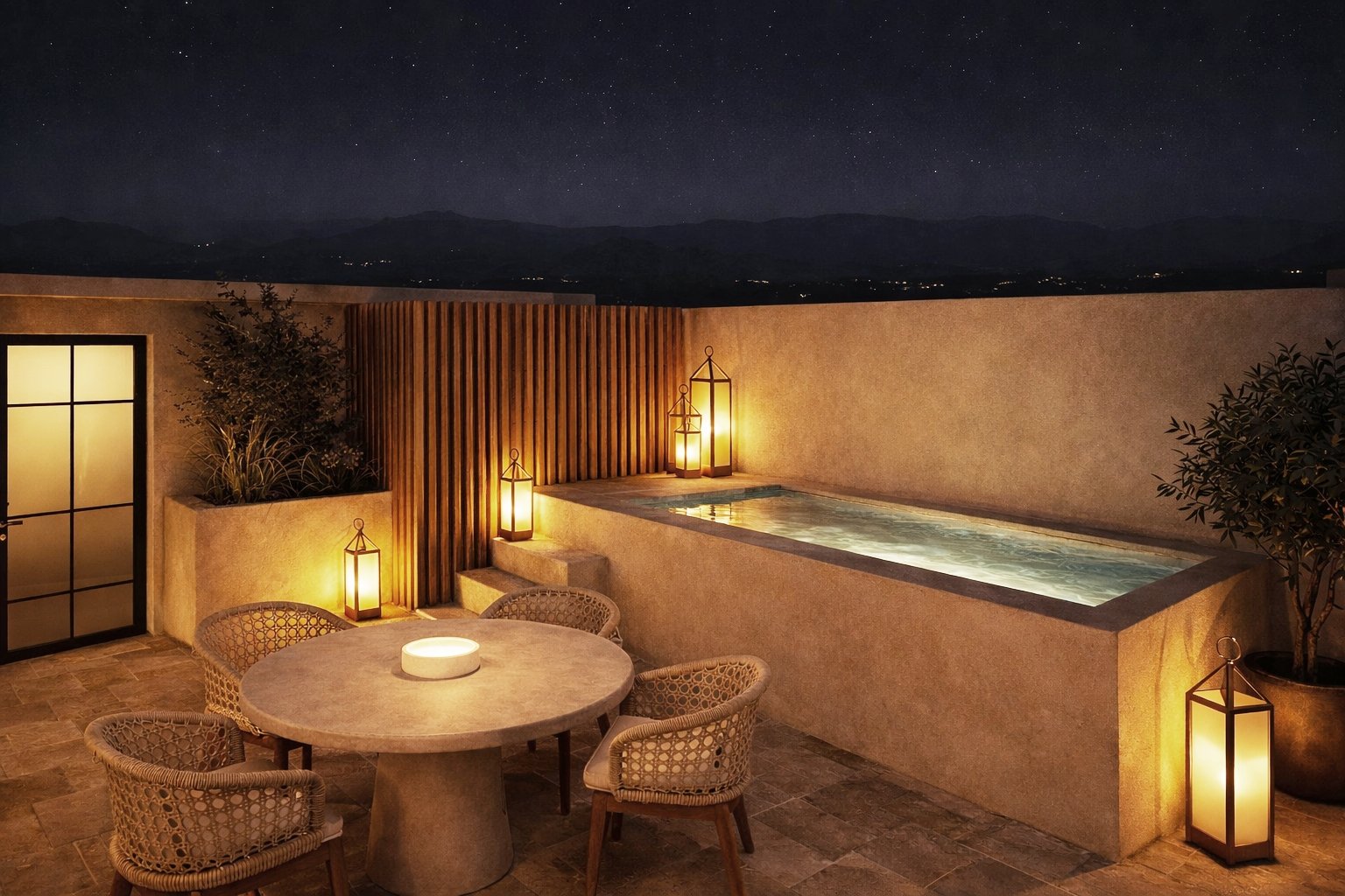 Spacious apartments with private garden and swimming pool, sports facilities, Guaro