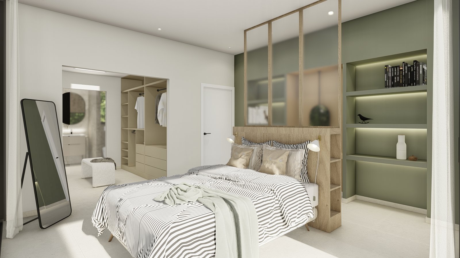 Modern family house with swimming pool and garden, Polop