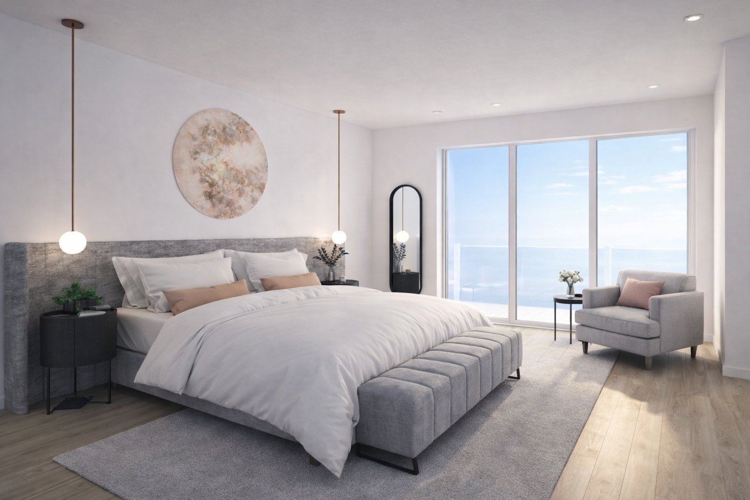 Luxury villa, sea views and 1 km from golf, Estepona