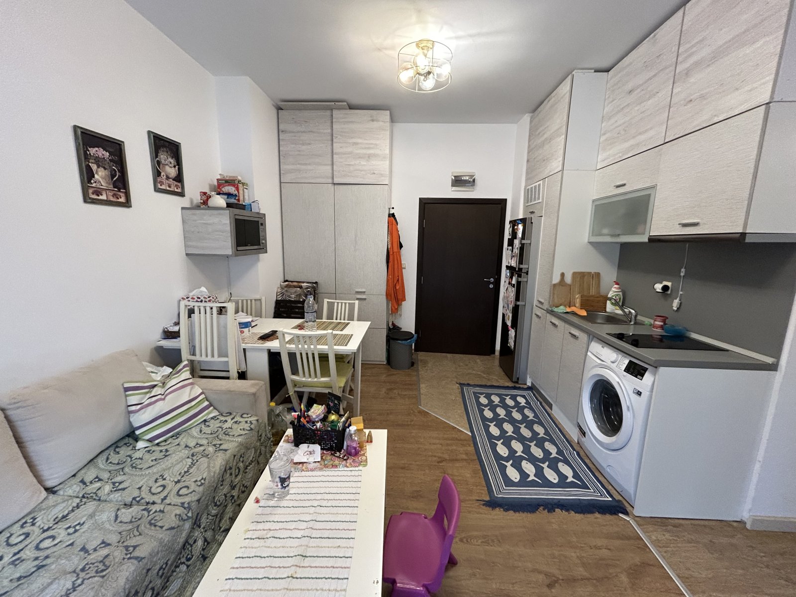 Cozy 2-room apartment with pool view in Sunny Beach – fully furnished