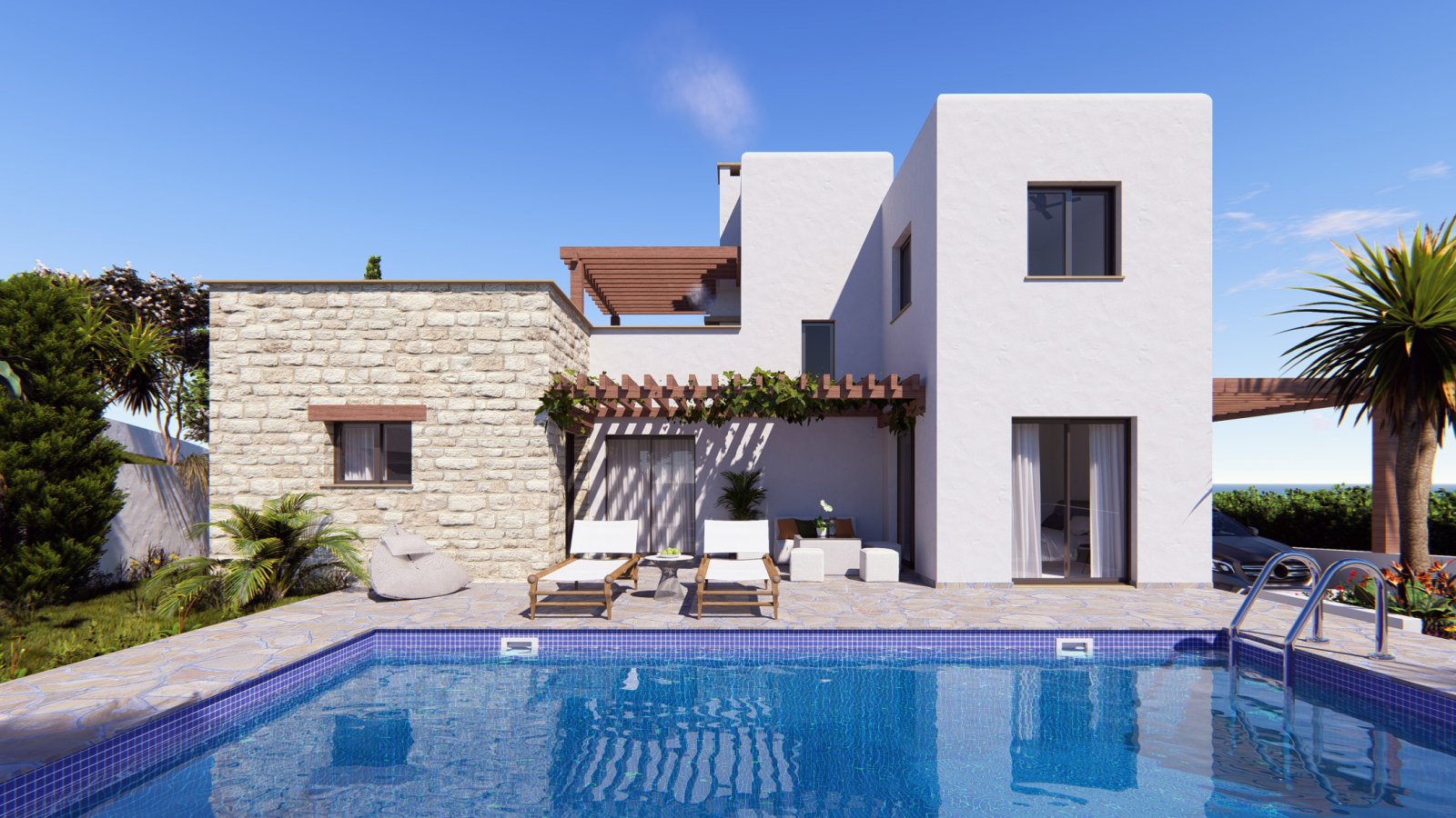 Elegant 4+1 villa in a quiet seaside location - space, privacy and Mediterranean lifestyle