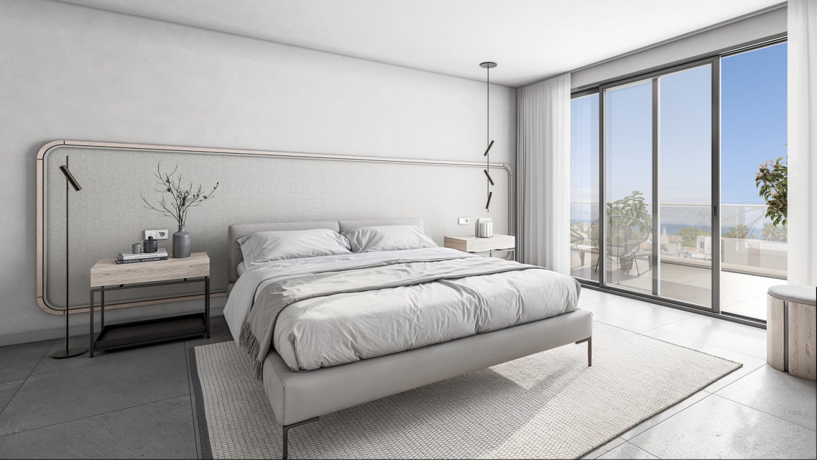 Modern apartments, 300 m from the sea, Manilva