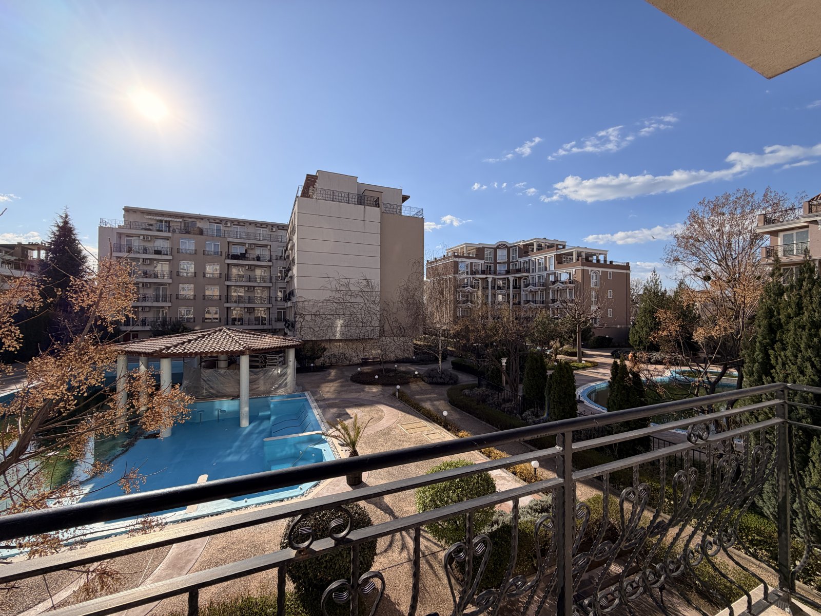 Studio im Down Park mit Poolblick Sonnenstrand Bulgarien