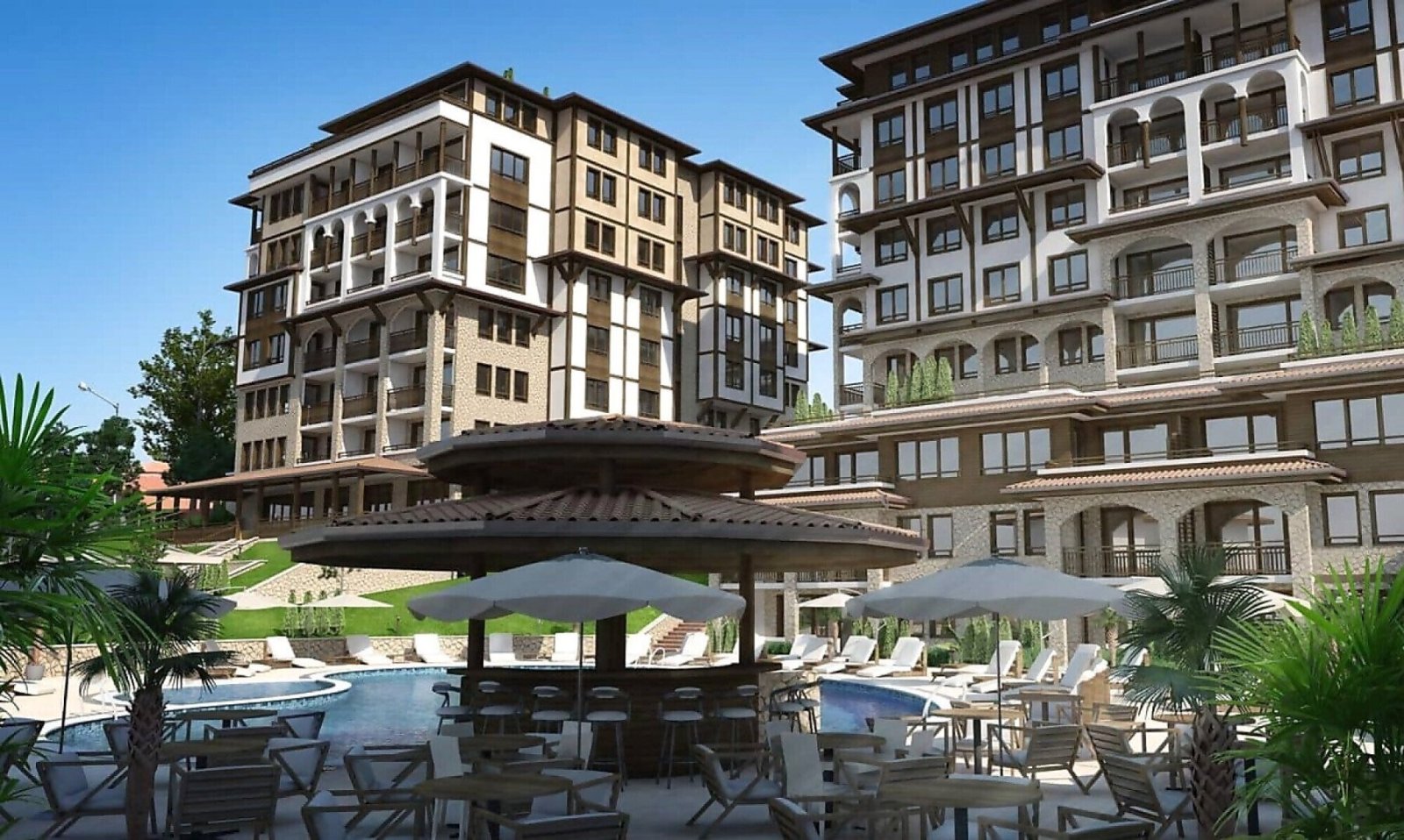 Sveti Vlas: Studio in the Etara 4 complex, Sveti Vlas, Bulgaria 