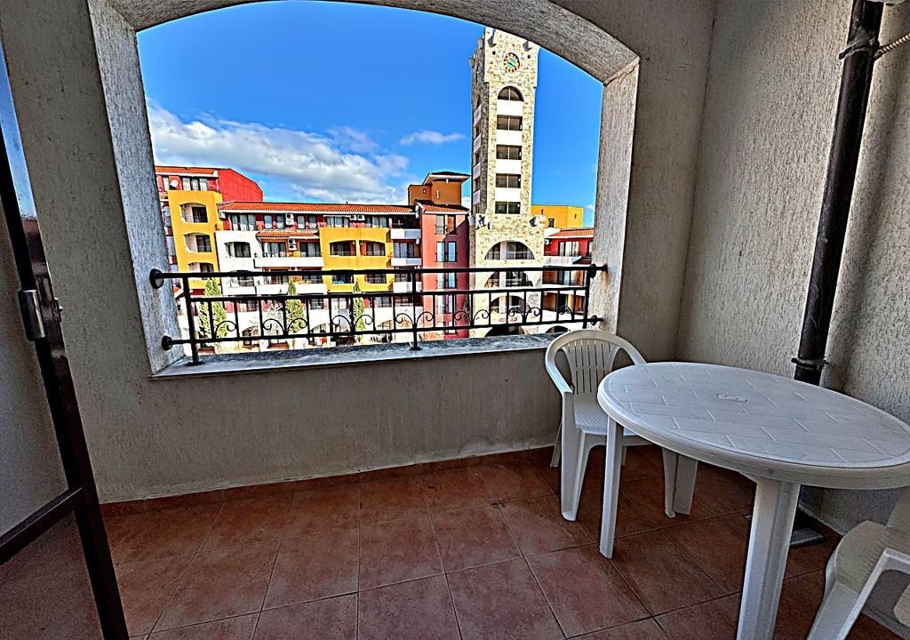 Studio im Marina Cape mit Blick auf den Pool Aheloy Bulgarien