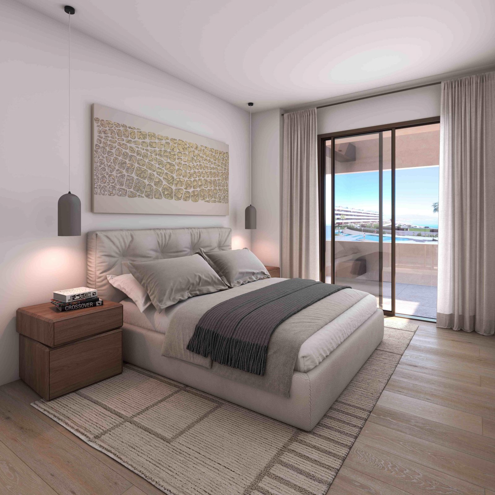 Modern apartments by the sea, 1 km from the beach, Manilva