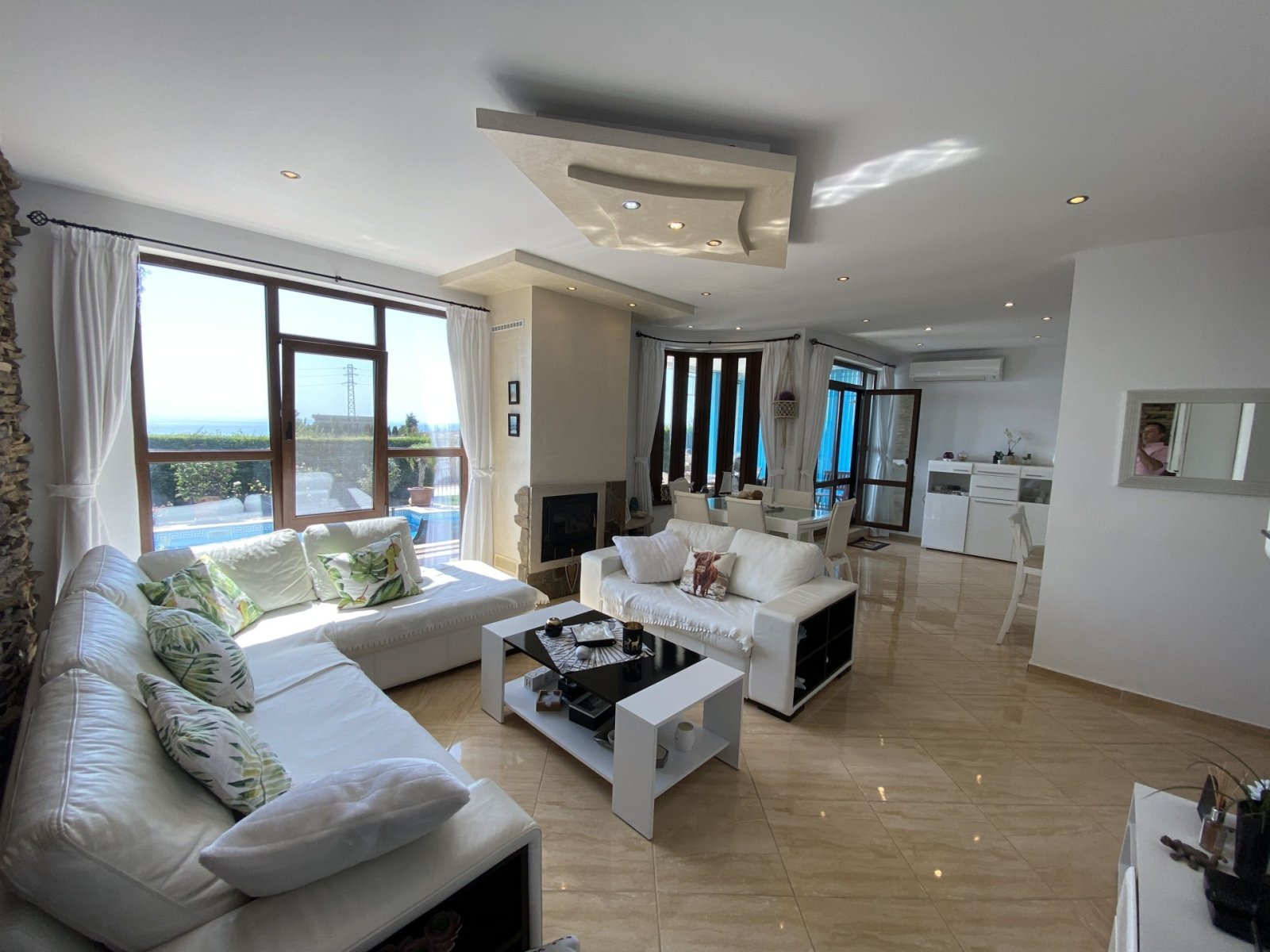 Villa with large garden, pool, and sea view in Bojurets, Bulgaria