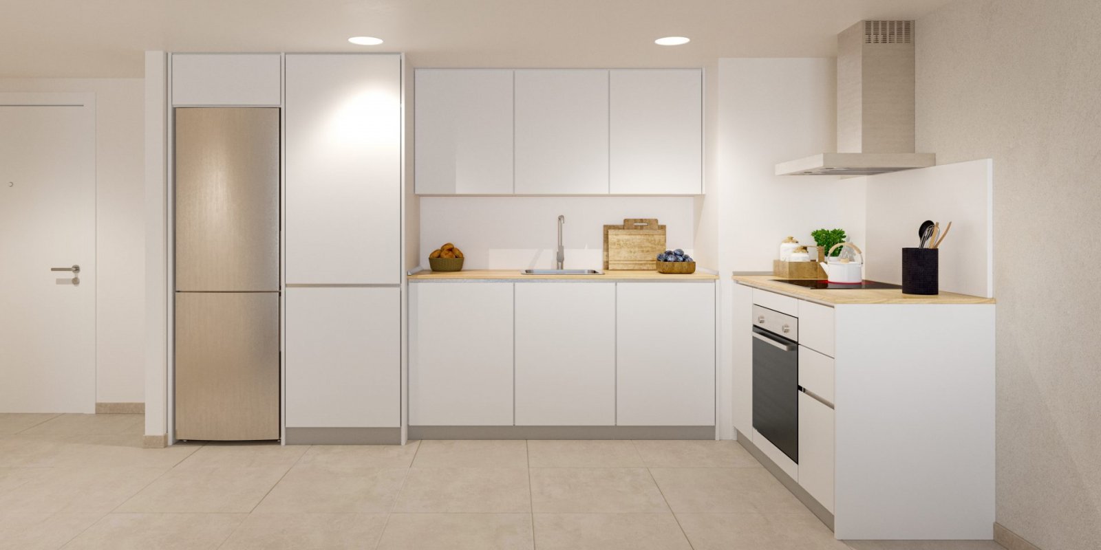 Modern apartments, 1 km from the sea and golf, Las Lagunas de Mijas