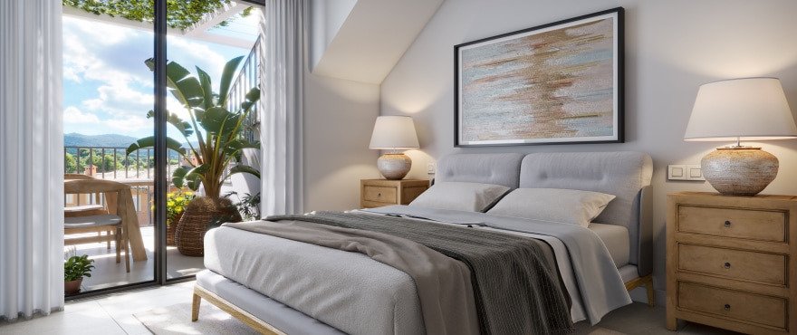 Stylish apartment with terrace and solarium 100 m from San Telmo beach Mallorca