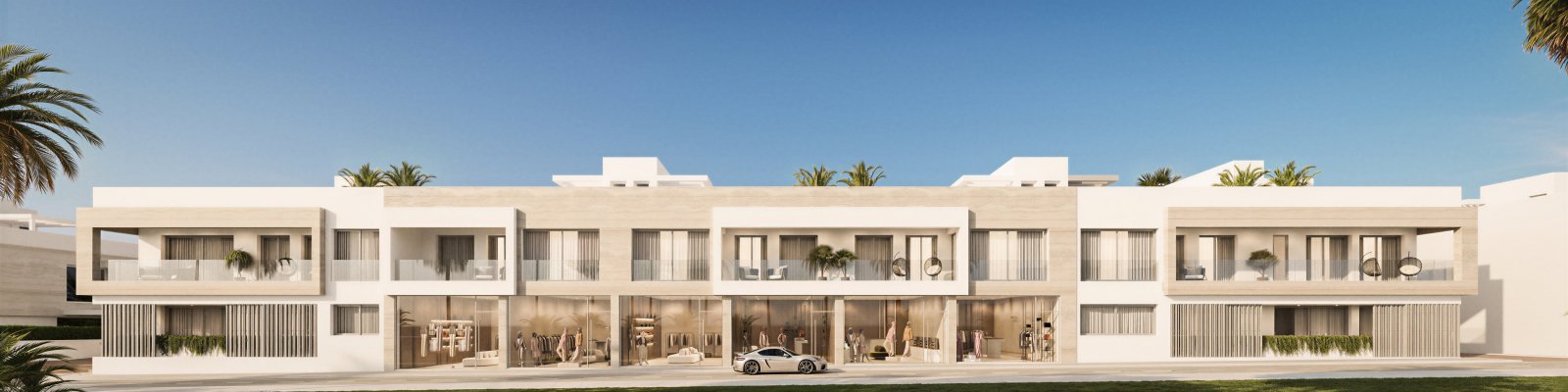 Exclusive bungalows, 300 m from the sea, Marbella