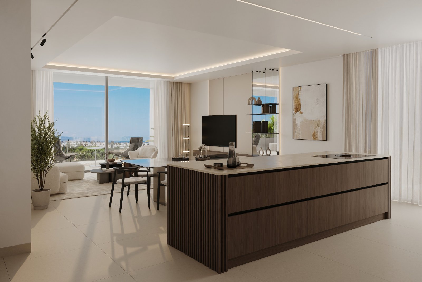 Exclusive bungalows, 300 m from the sea, Marbella