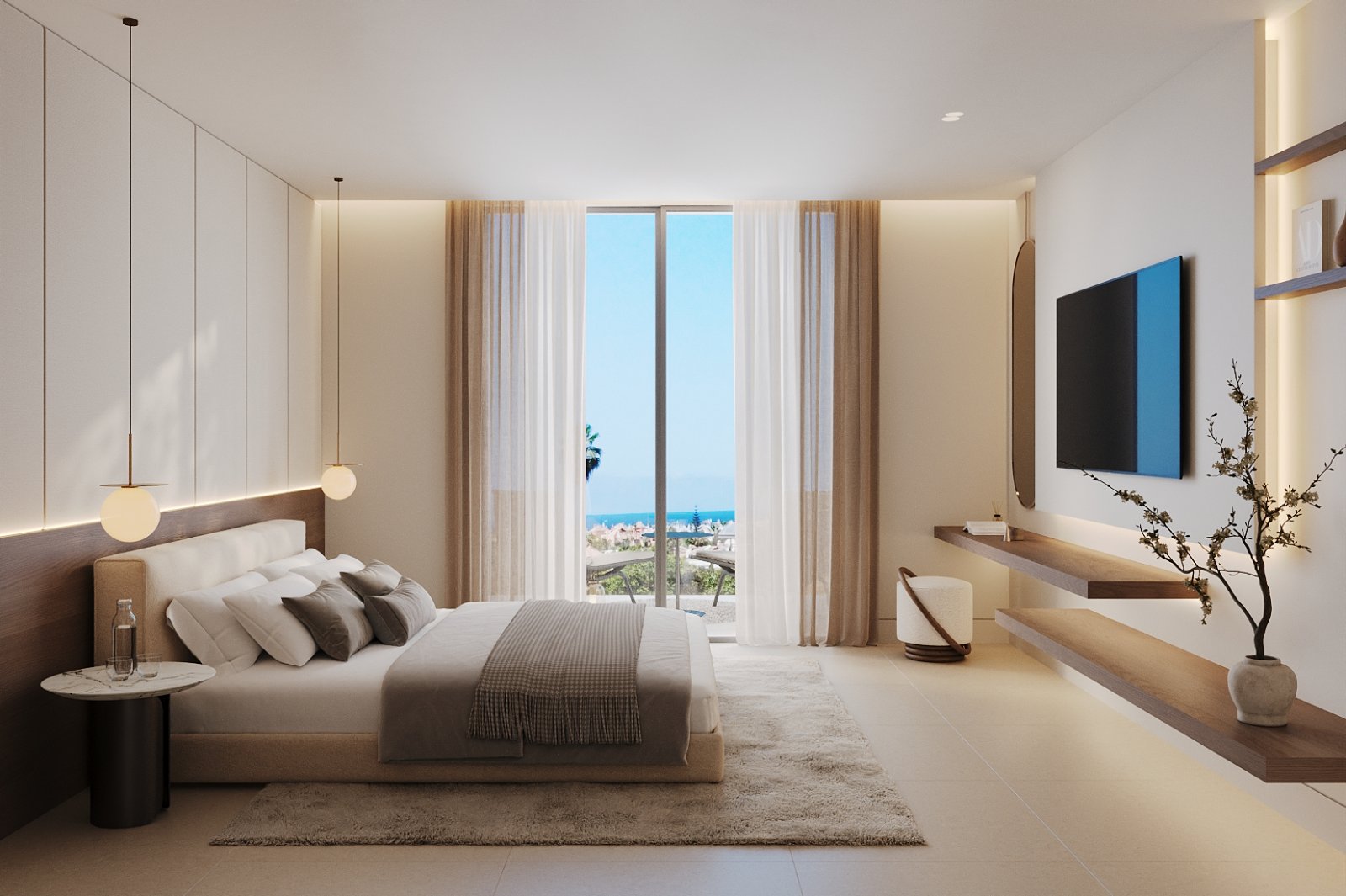 Exclusive townhouses with sea views, close to golf, Marbella