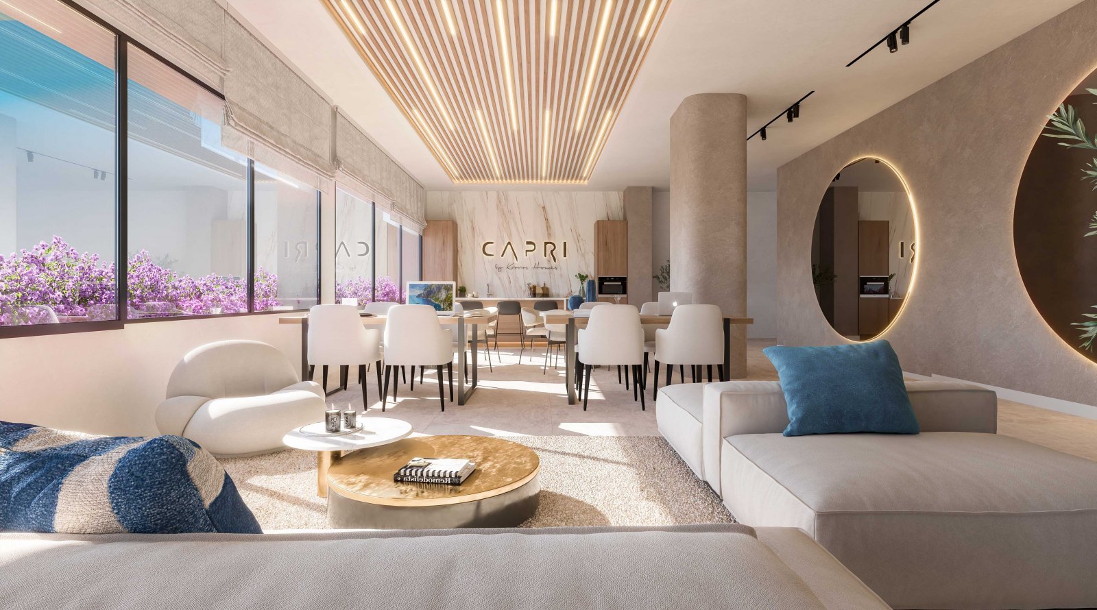 Luxury apartments and penthouses, 2 km from the sea with swimming pool, Estepona