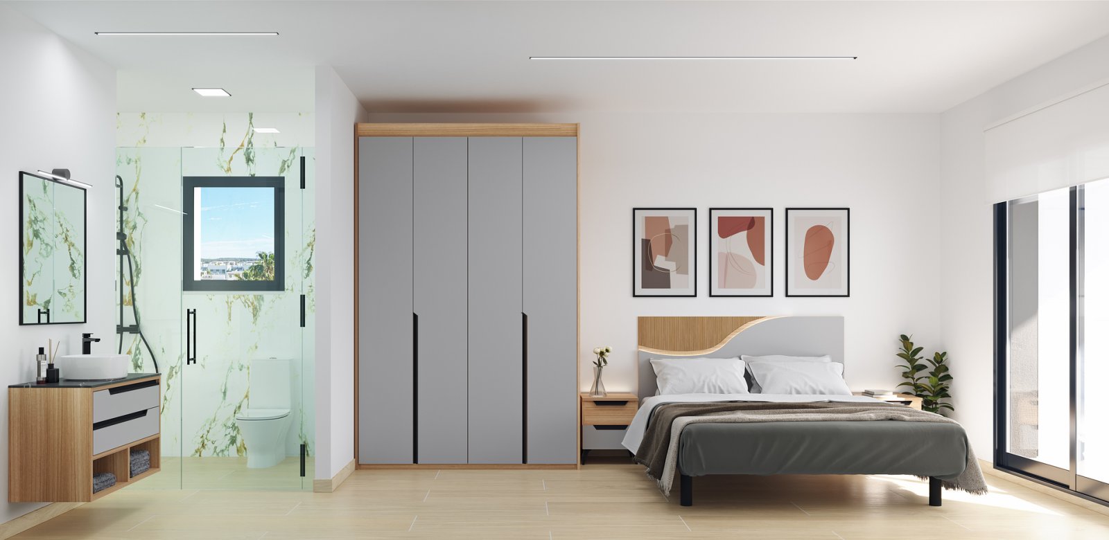 Moderne Wohnungen mit Schwimmbad und Garten, 4 km vom Strand entfernt, Guardamar del Segura