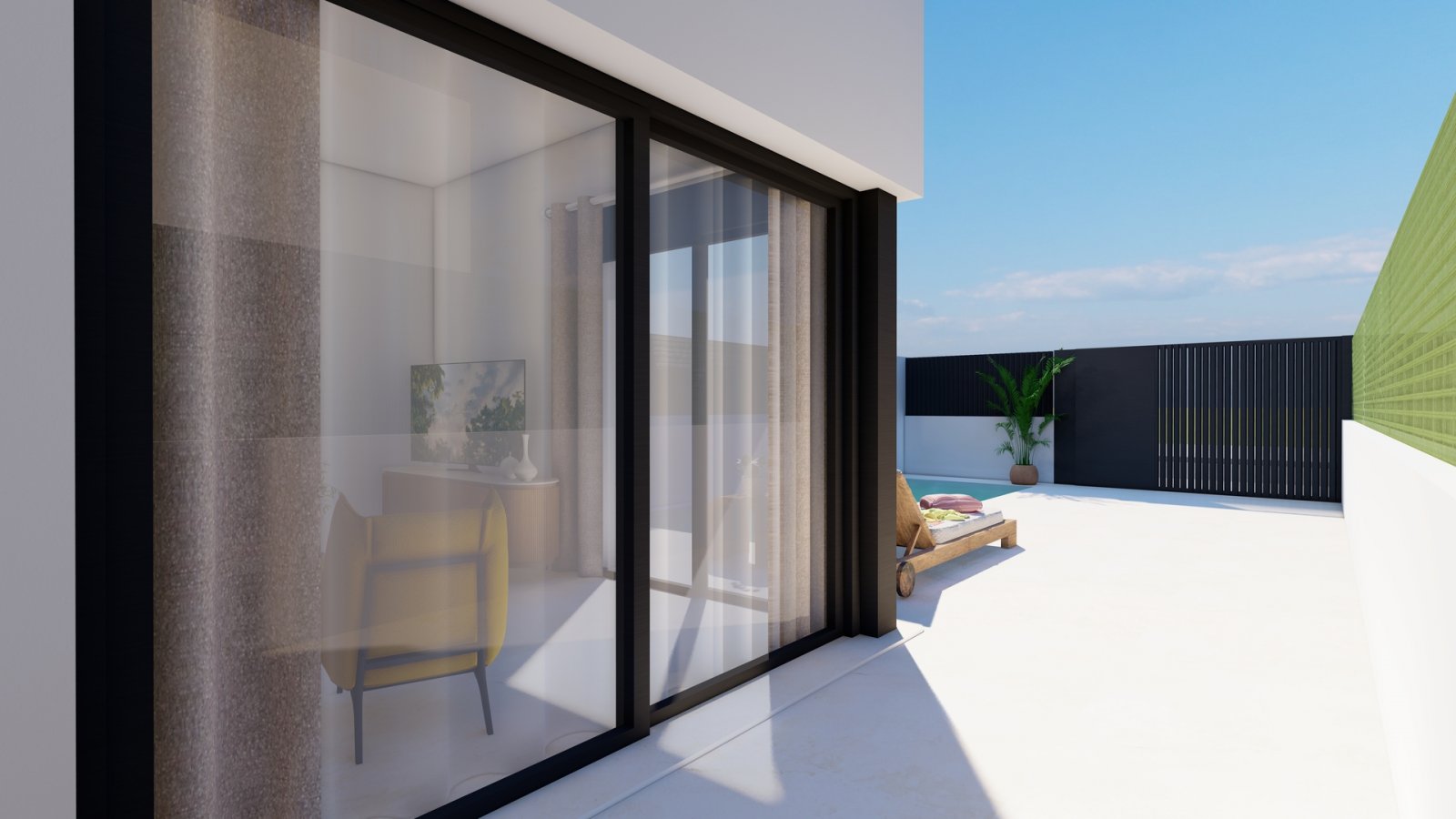 Modern new townhouse with swimming pool and close to the sea San Javier