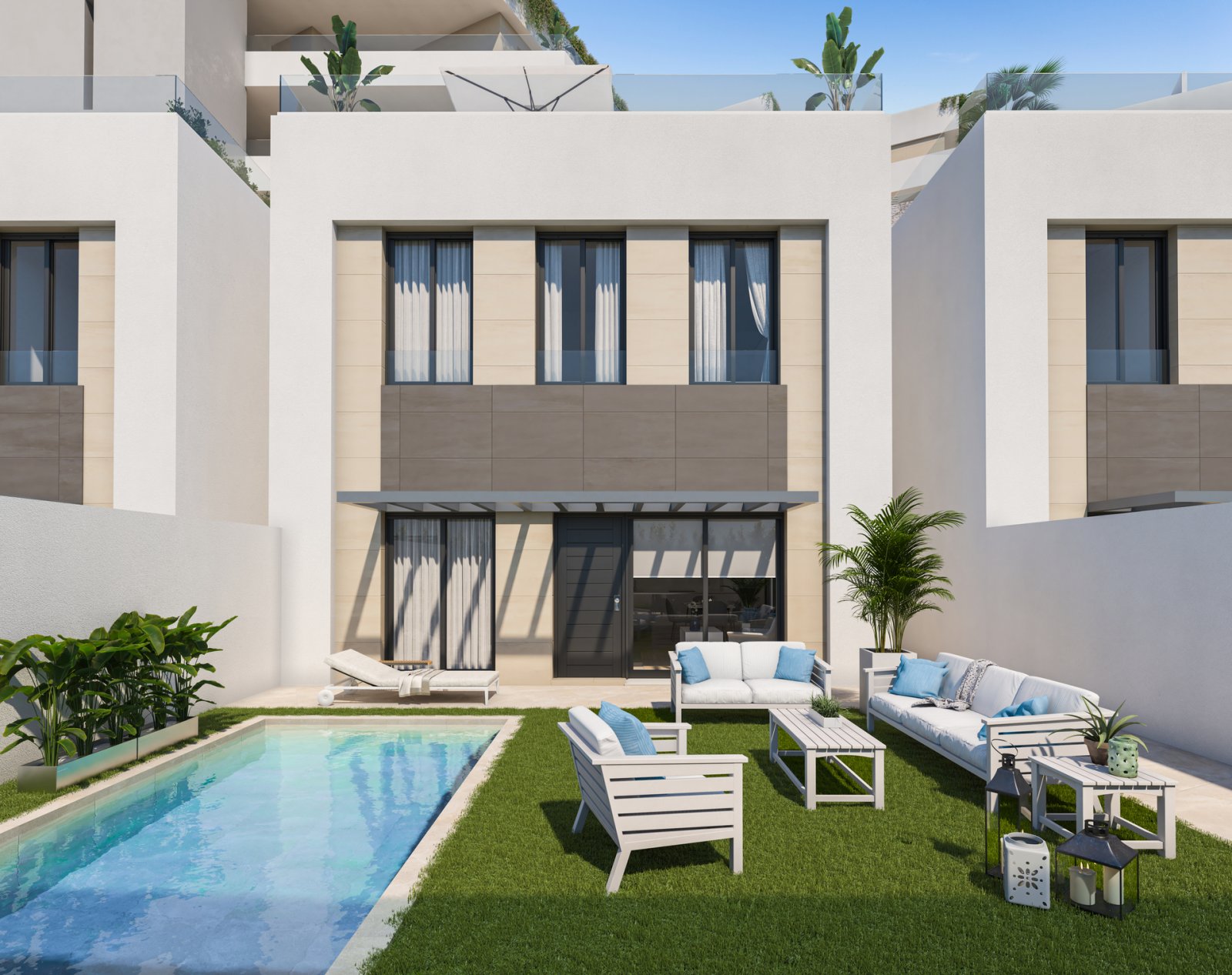Moderne Villa mit Schwimmbad und 600 m vom Meer entfernt Águilas, Murcia