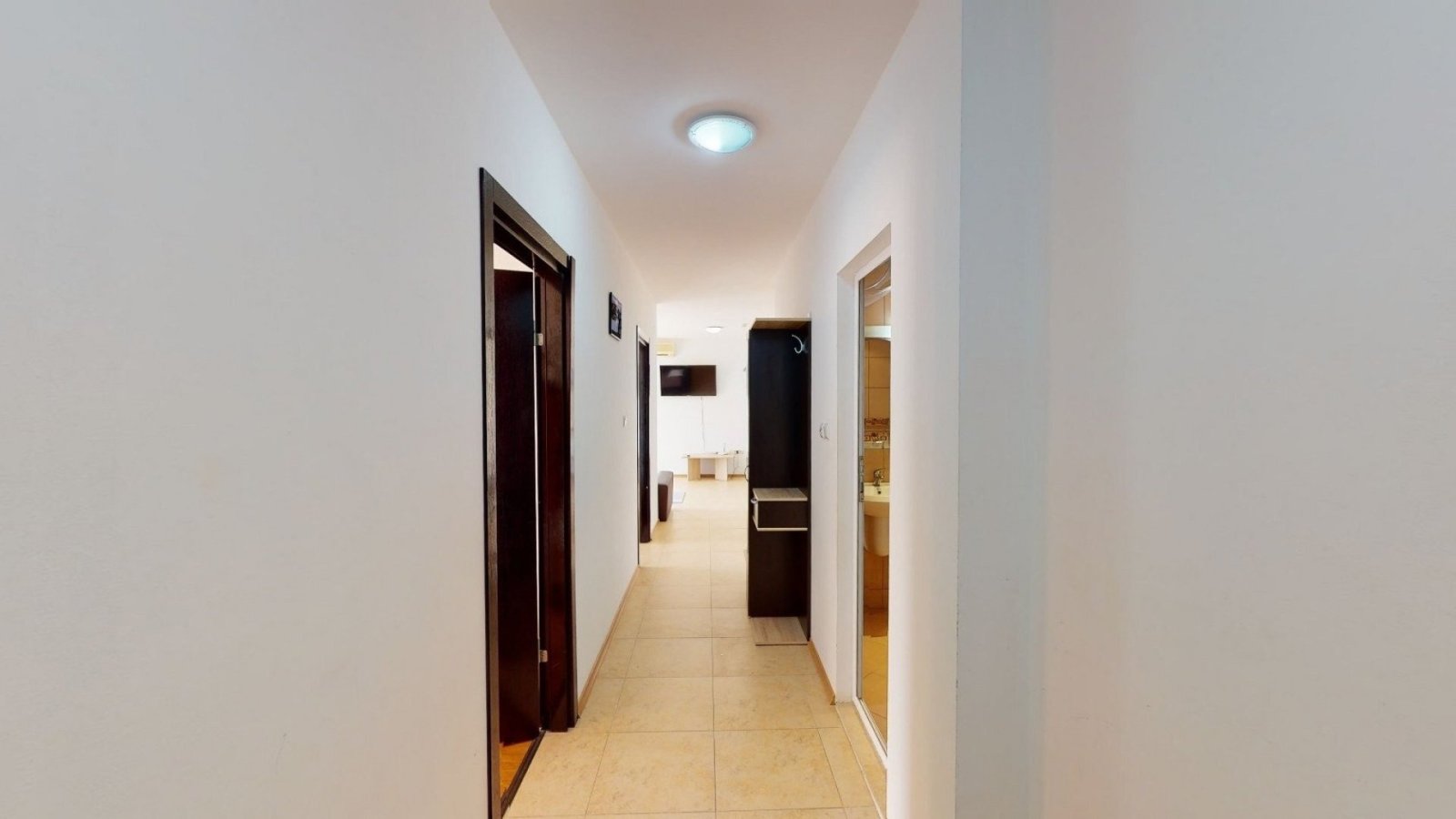 Spacious two-bedroom apartment with a sea view in Robinson Beach complex, Bulgaria.