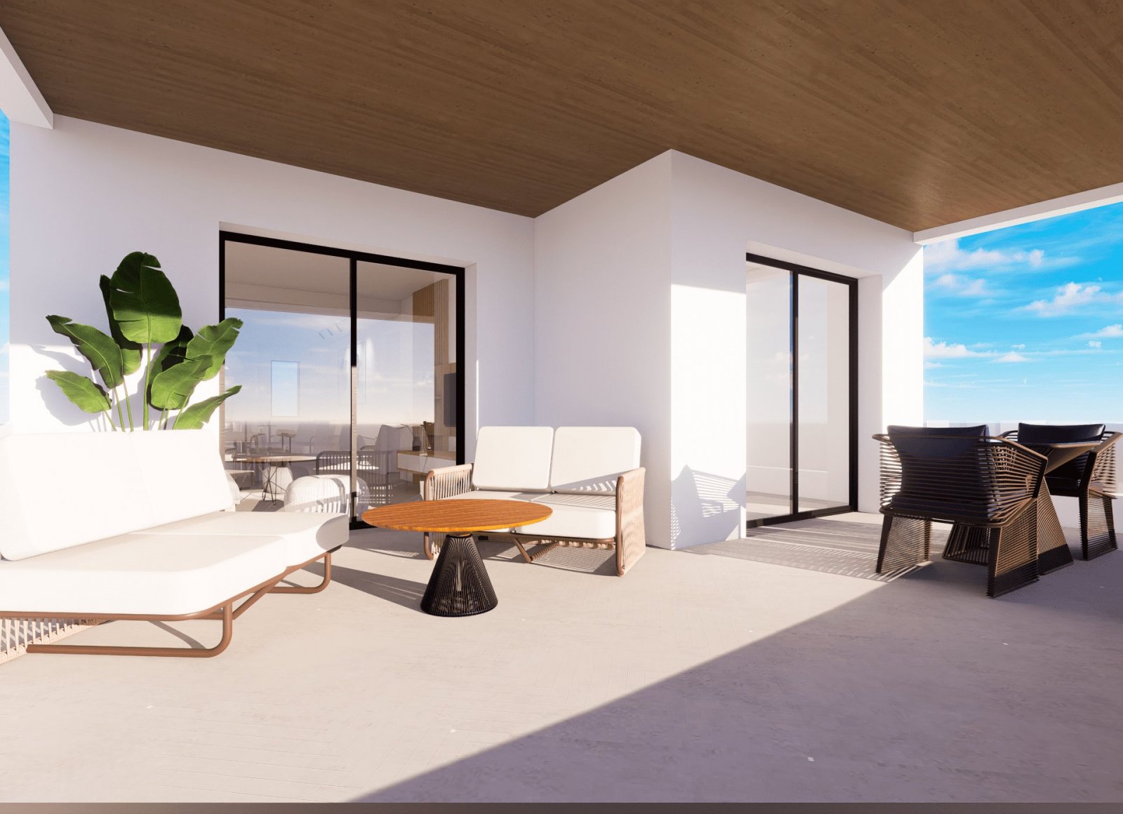 Moderne Residenz mit Meerblick und Nähe zum Golf, Finestrat